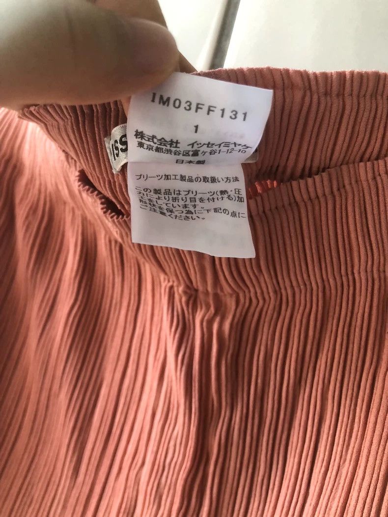 Issey Miyake Issey Miyake size:1 Flesh-pink pleated pants Size 42" / US 20 - 3 Thumbnail