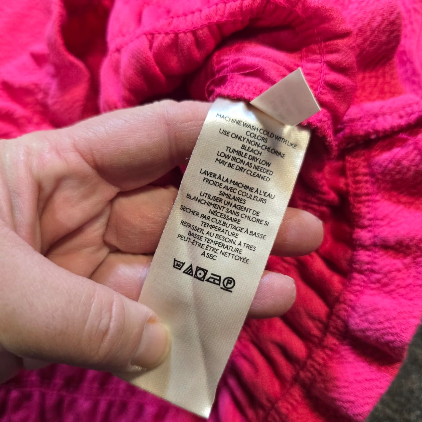 Vintage Maeve Sweater Women XL Pink Long Sleeve Crew Neck Shirred Pullover Casual Capsule Anthro Size XL / US 12-14 / IT 48-50 - 7 Thumbnail