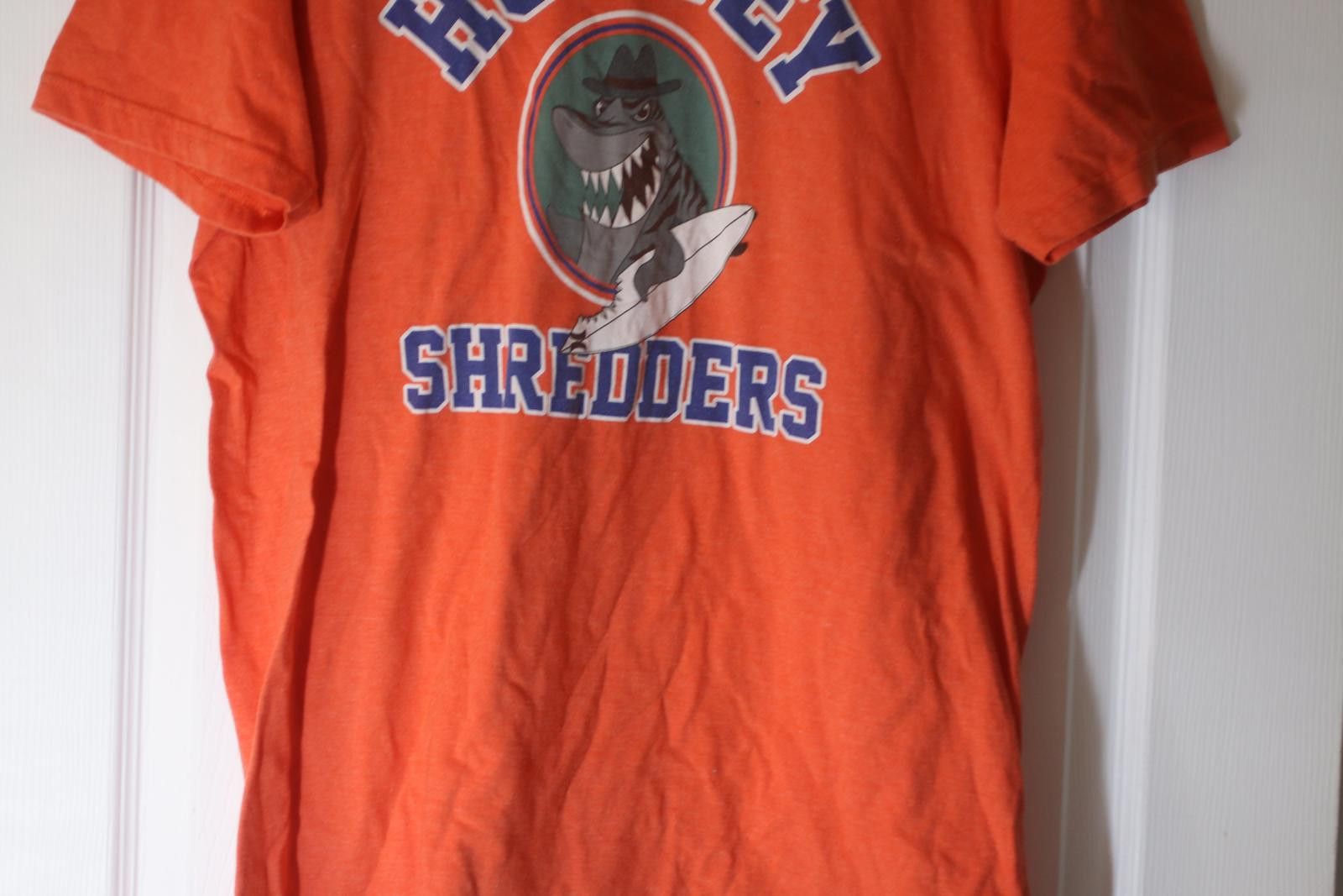 Hurley Hurley Shredders Shark Graphic T-Shirt Orange Large Premium Size L / US 10 / IT 46 - 3 Thumbnail