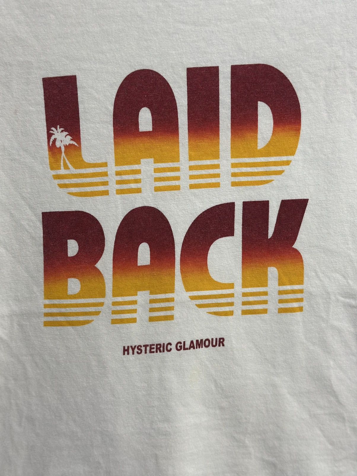 Hysteric Glamour × Japanese Brand × Vintage Vintage Hysteric Glamour Laid Back Faded Tee Size XS / US 0-2 / IT 36-38 - 2 Thumbnail