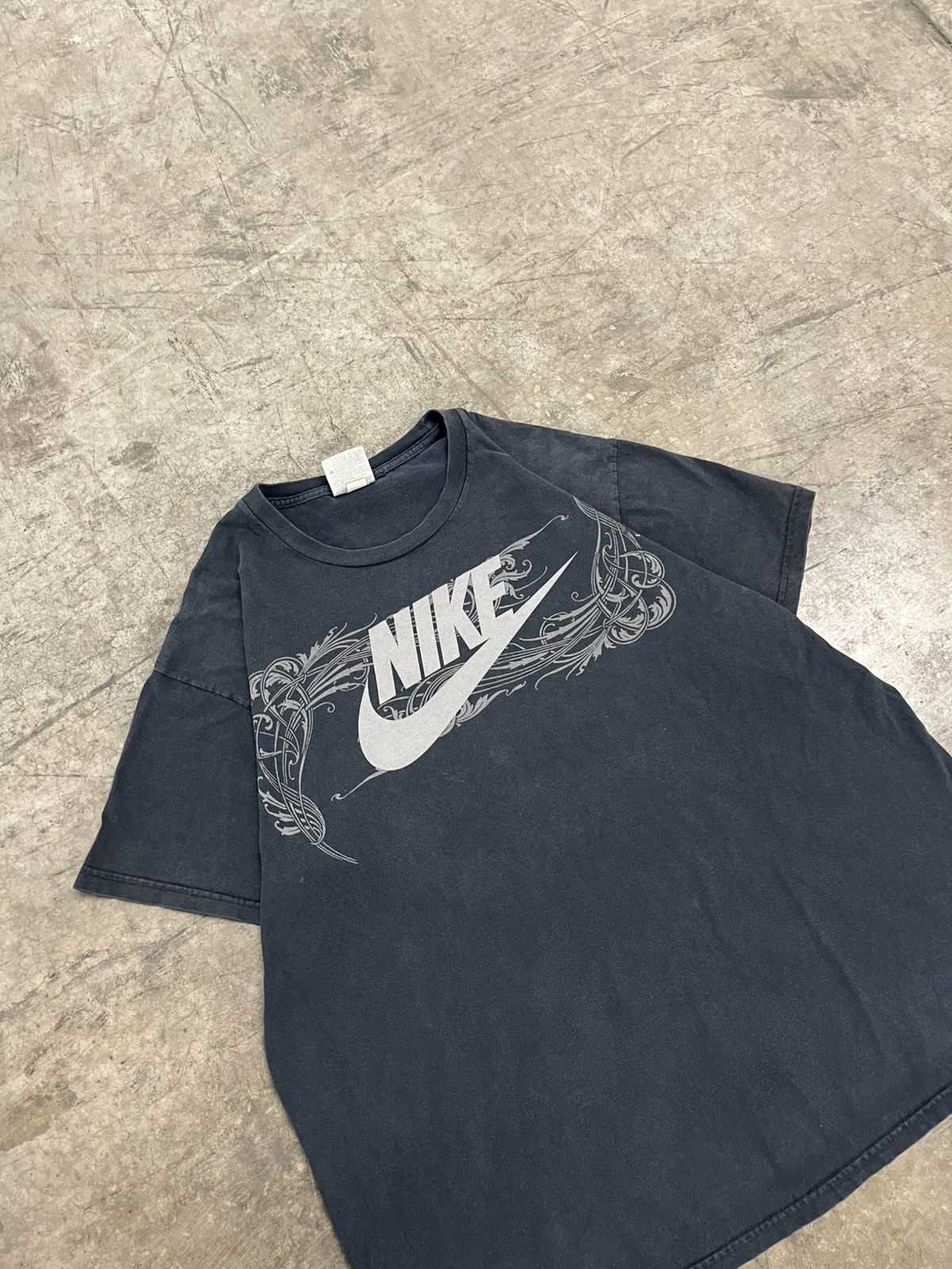 Nike × Vintage Nike y2k tee shirt grunge skater hype rare opium Size US XL / EU 56 / 4 - 4 Thumbnail