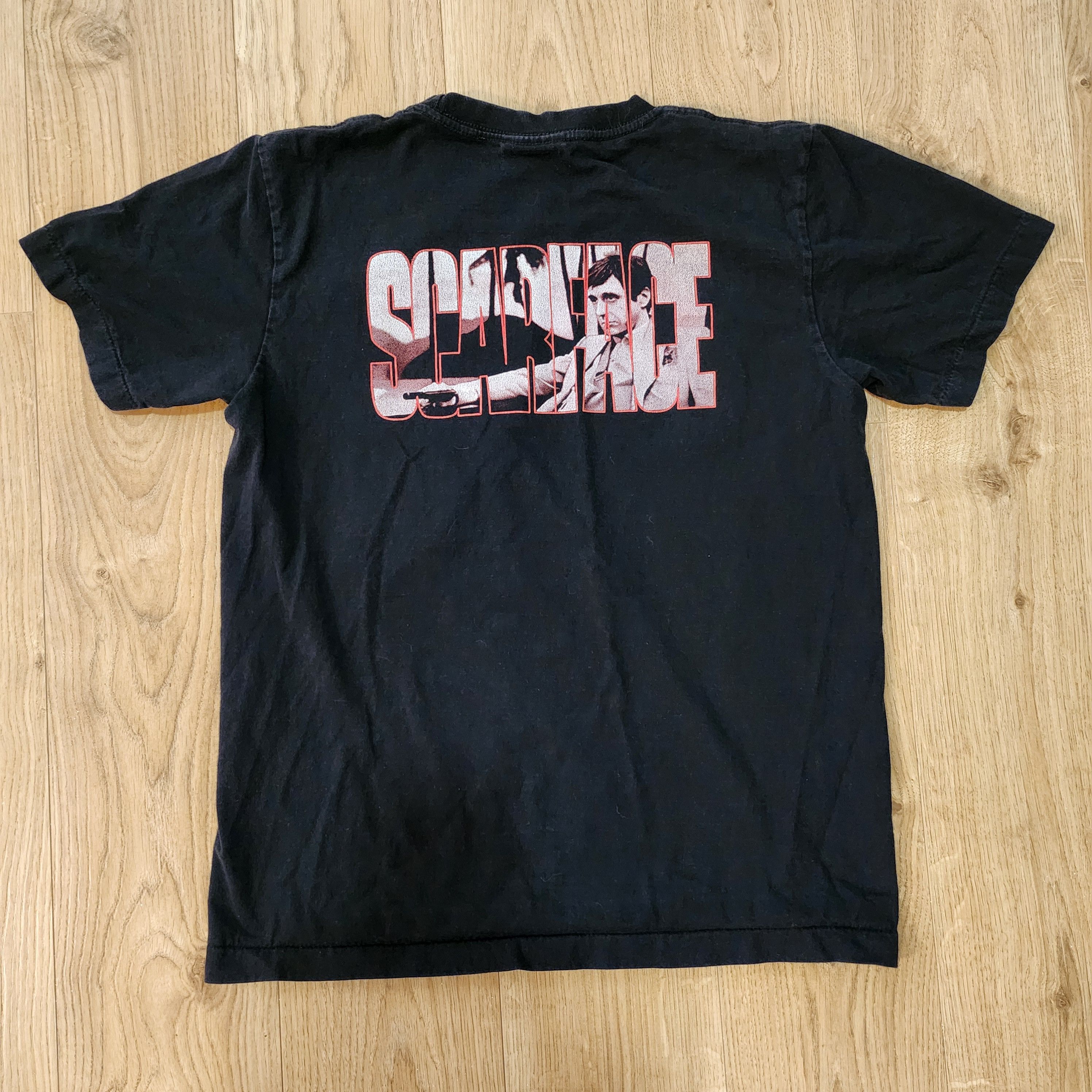 Vintage 90's Who do I trust? I trust me Scarface Tshirt Size US M / EU 48-50 / 2 - 7 Thumbnail
