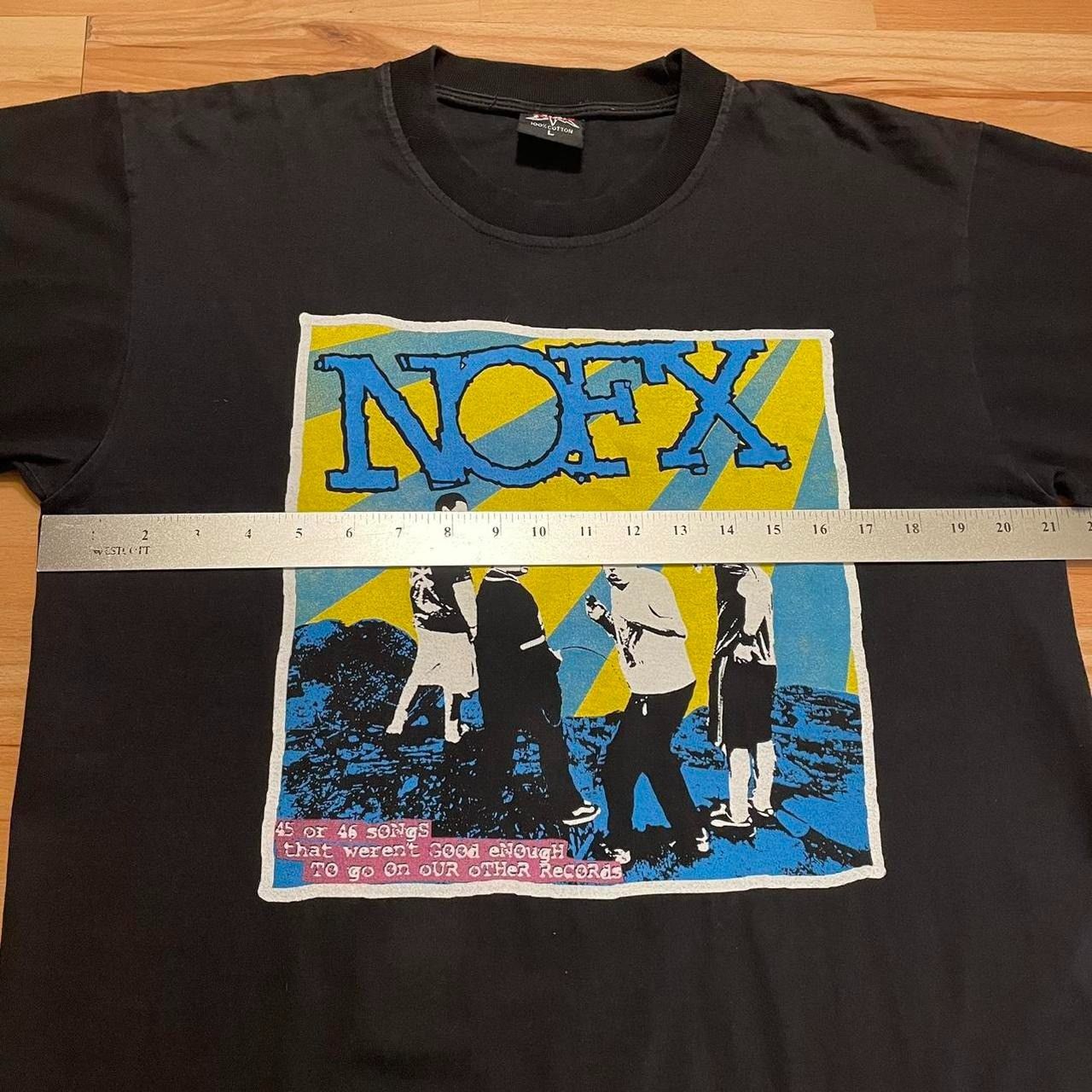 Other 2002 NOFX pop punk band album promo tshirt Size US L / EU 52-54 / 3 - 6 Thumbnail