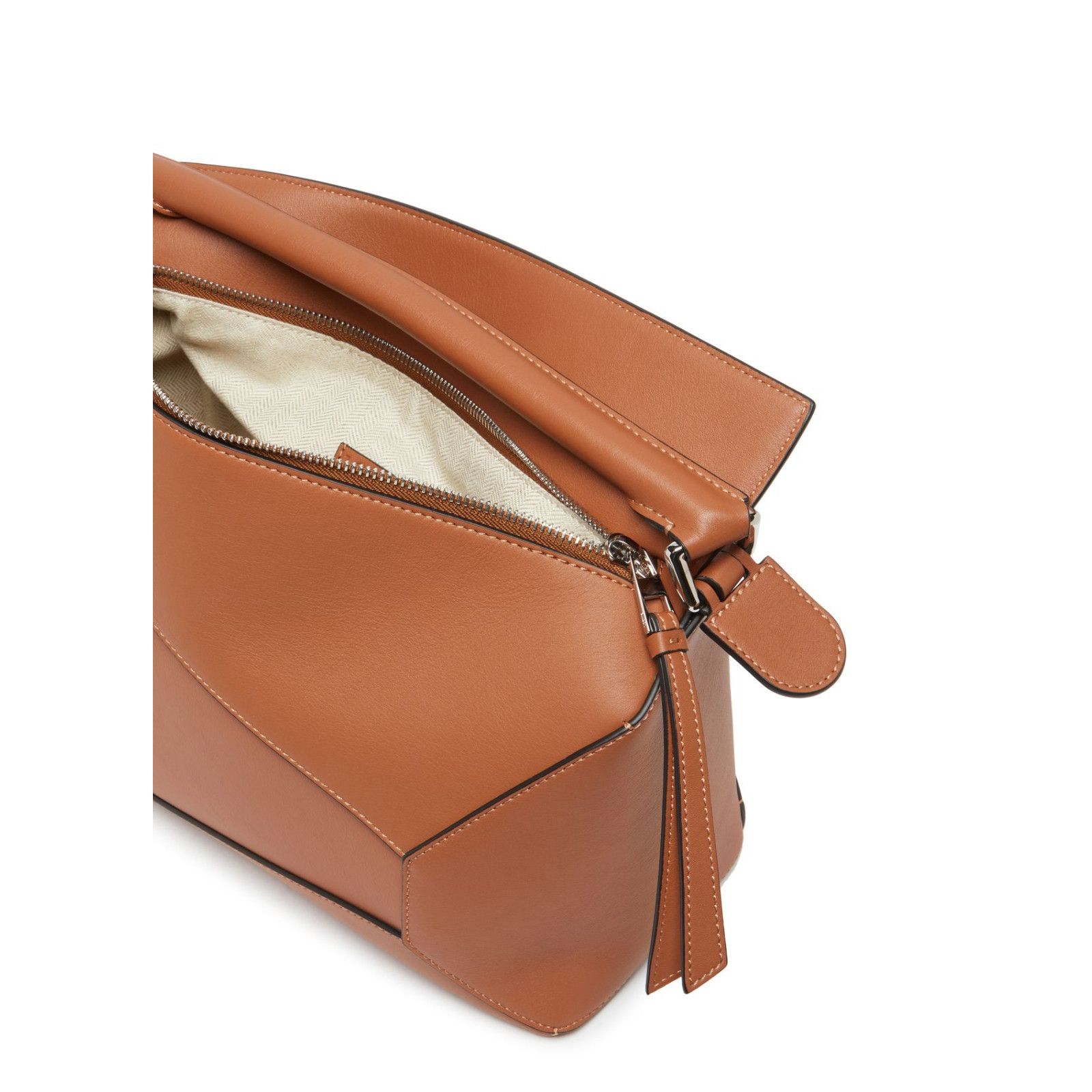 Loewe LOEWE Puzzle Medium Edge Tan Leather Handbag New & Authentic Size ONE SIZE - 4 Thumbnail