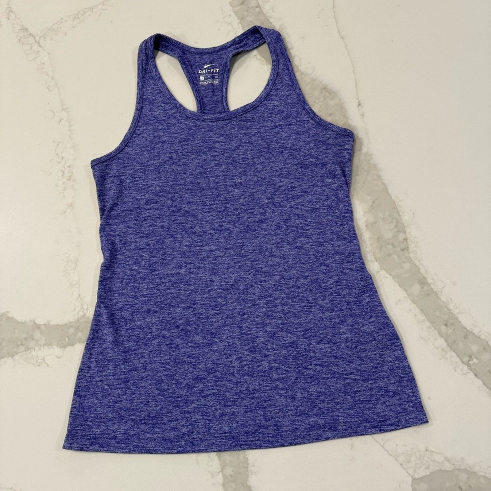 Nike Nike Dri-Fit Racerback Athletic Tank Top Womens Small Purple Size S / US 4 / IT 40 - 1 Thumbnail