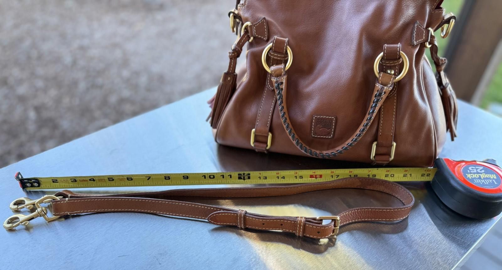 Dooney & Bourke Dooney Bourke Florentine Satchel Italian Leather Brown bag Size ONE SIZE - 2 Thumbnail