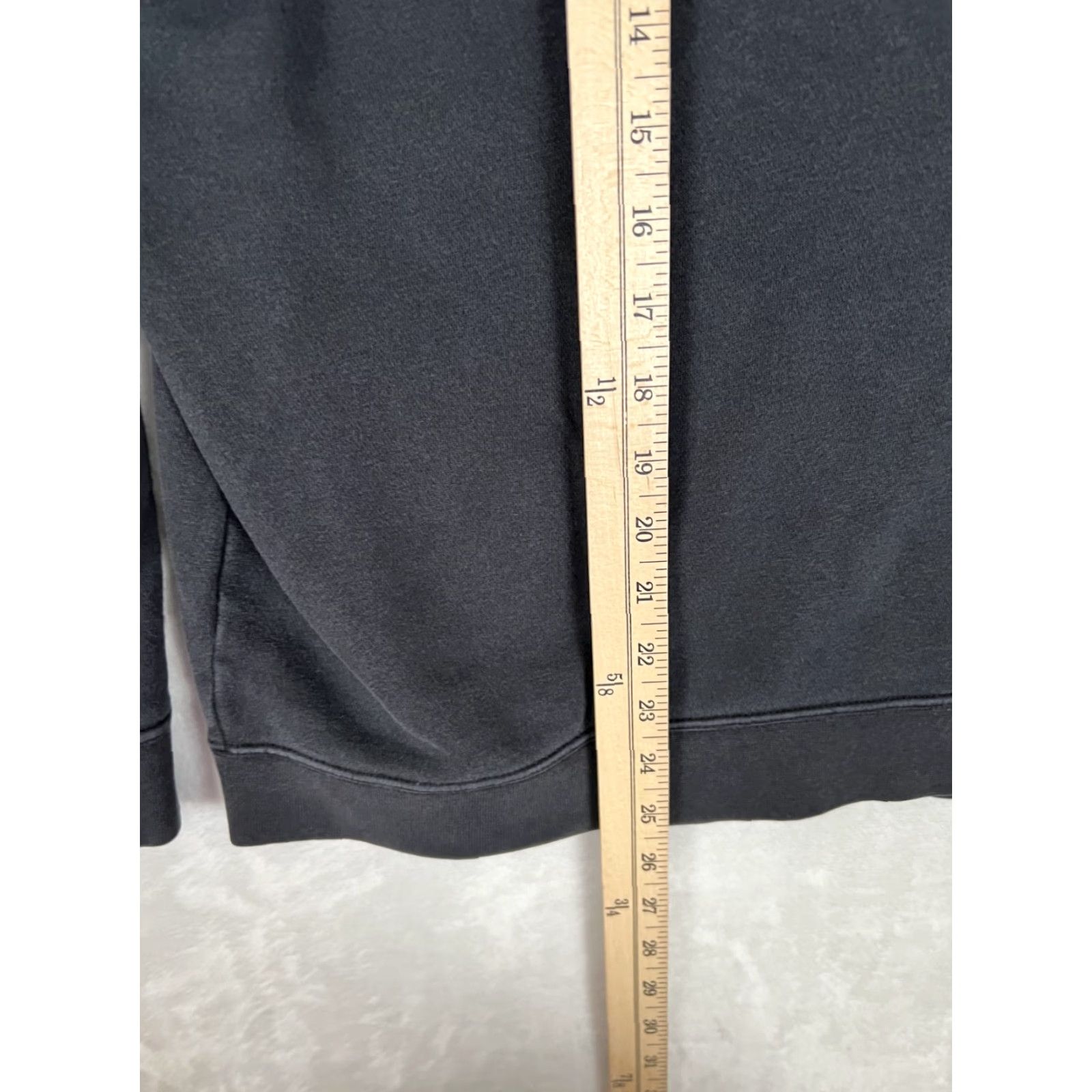 Nike Nike Sportswear Sweatshirt Women's XL Black Fleece Swoosh Embroidery Pullover Crew Neck Oversized Logo 90s Y2K Vintage: No Size XL / US 12-14 / IT 48-50 - 3 Thumbnail