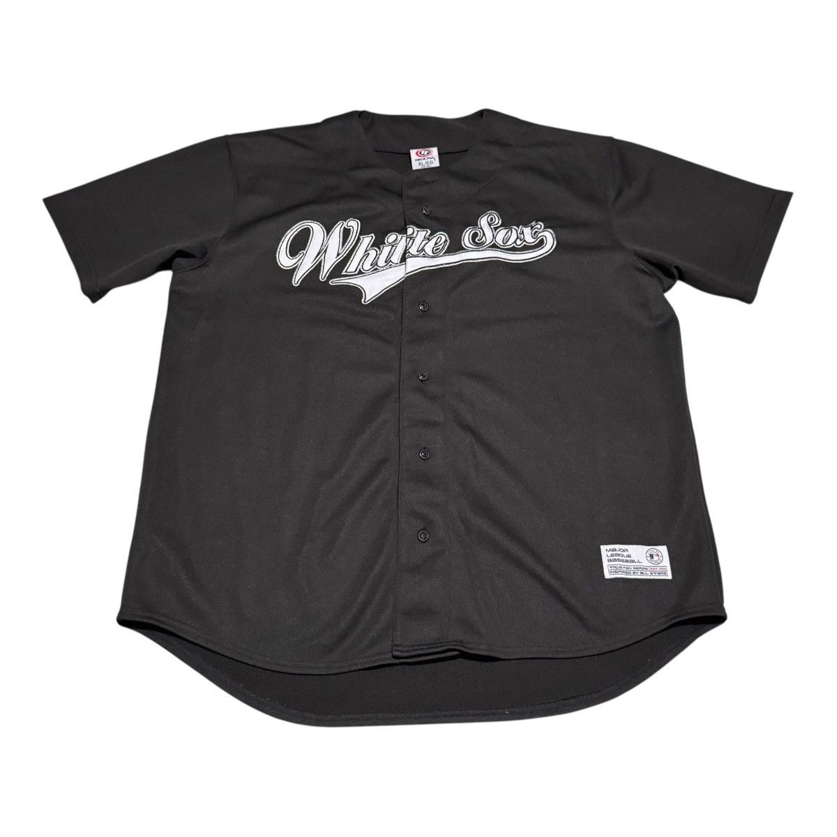 Vintage True Fan Chicago White Sox Black Baseball Jersey Men's XL Size US XL / EU 56 / 4 - 1 Thumbnail