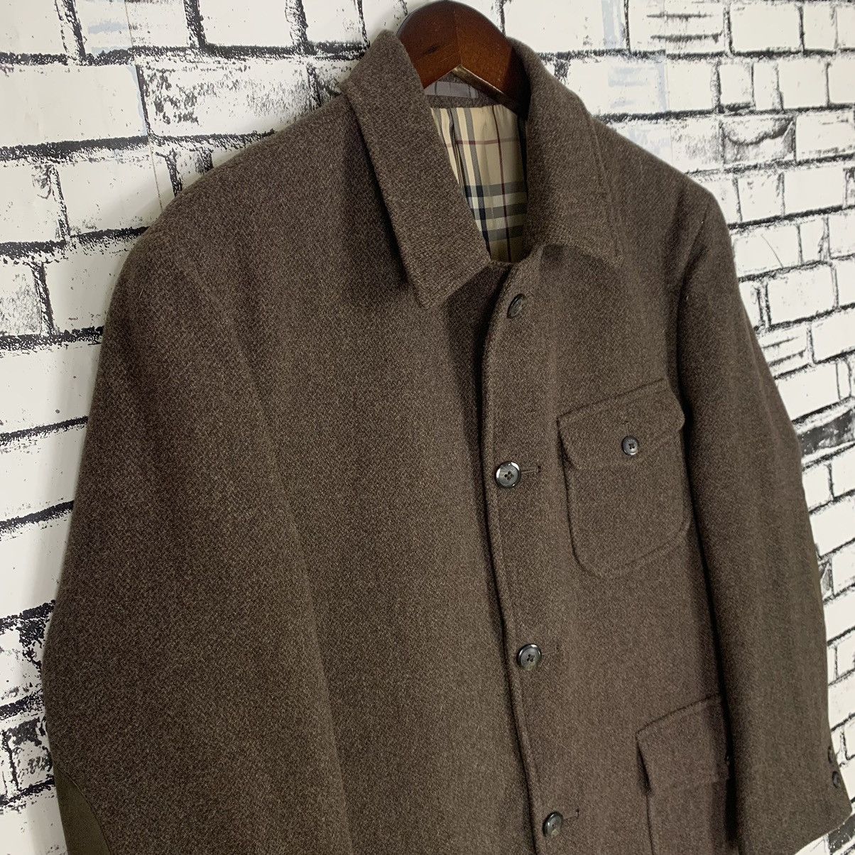Burberry × Vintage Luxury Brand Burberry Nova Check Wool Jacket Size US M / EU 48-50 / 2 - 4 Thumbnail