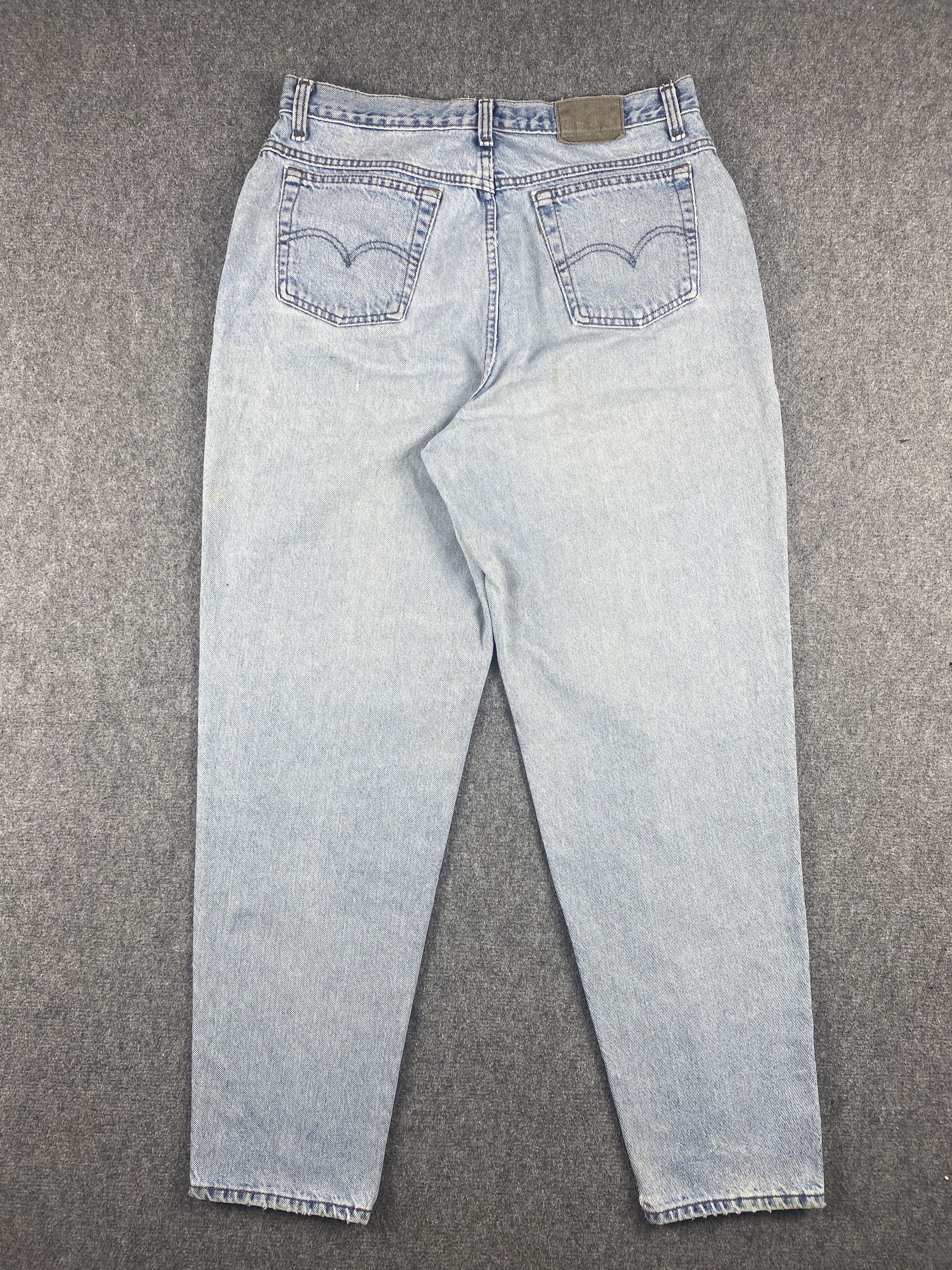 Levi's 90s Vintage Levis 900 Series Light Wash Jeans S0007 Size US 33 - 3 Thumbnail