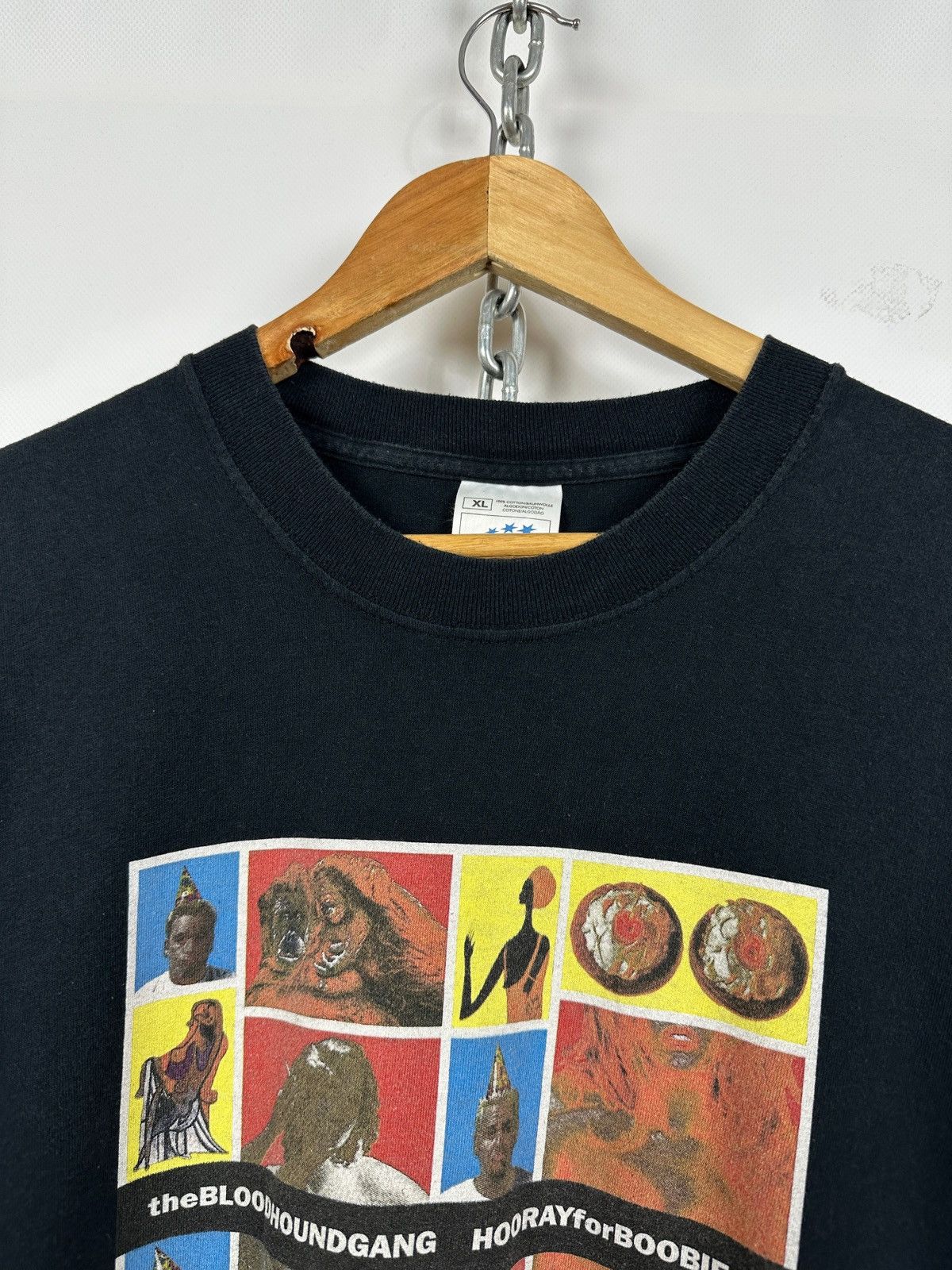 Band Tees 2000 Vintage The Bloodhound Gang Hooray For Boobies T-Shirt Size US XL / EU 56 / 4 - 8 Thumbnail