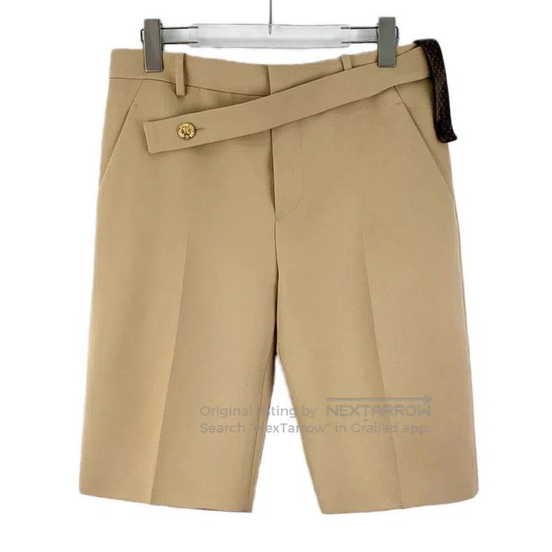 Louis Vuitton Louis Vuitton Khaki logo gold button presbyopic patchwork Size US 40 / EU 56 - 1 Thumbnail
