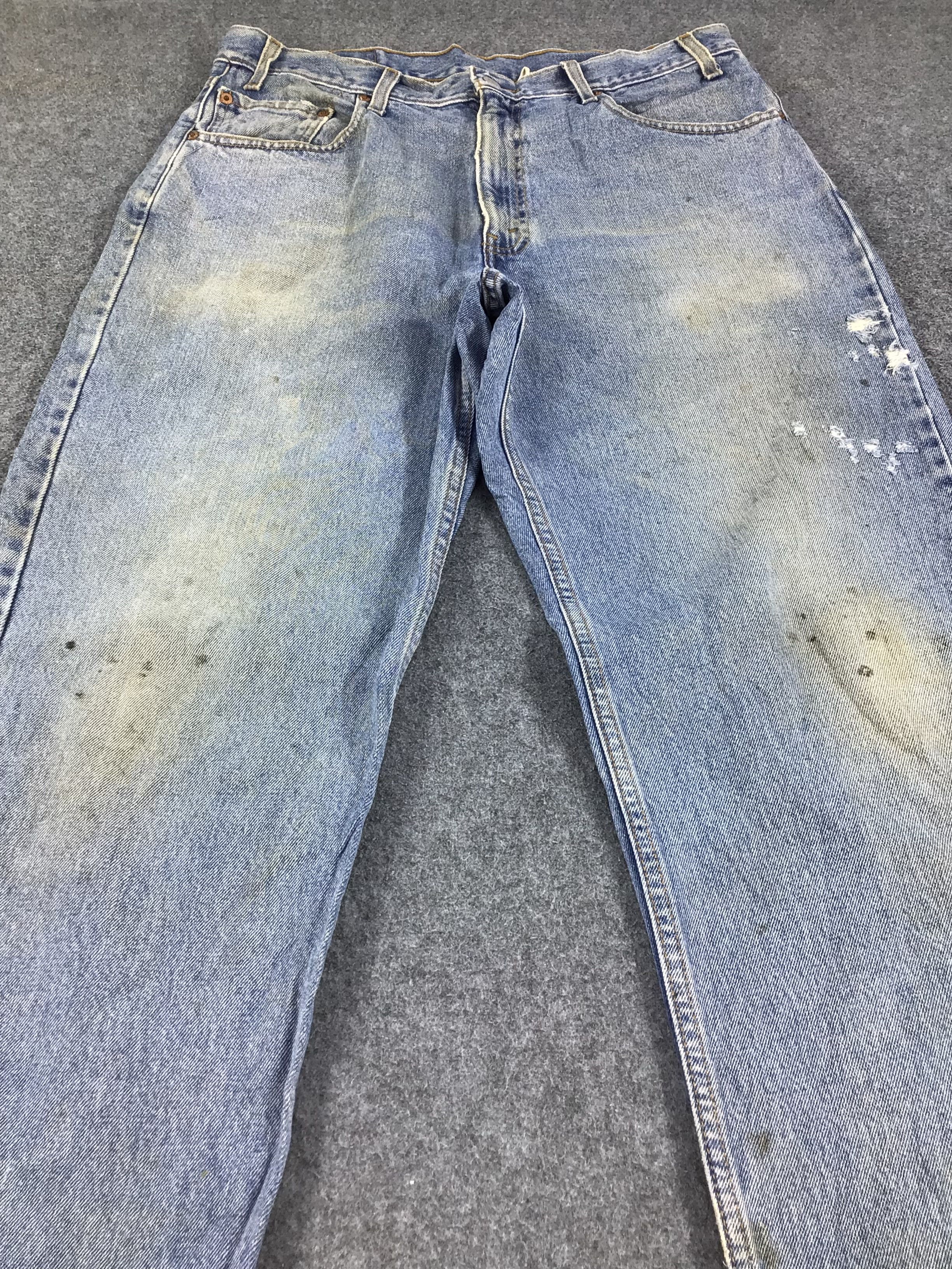 Levi's Vintage Levis 550 Jeans-J909 Size US 35 - 3 Thumbnail