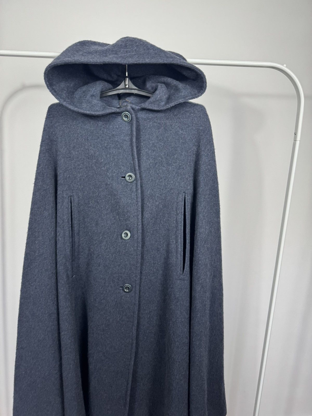 Other Vintage Raymond of London Hooded Wool Cape Cloak Poncho Size US L / EU 52-54 / 3 - 3 Thumbnail
