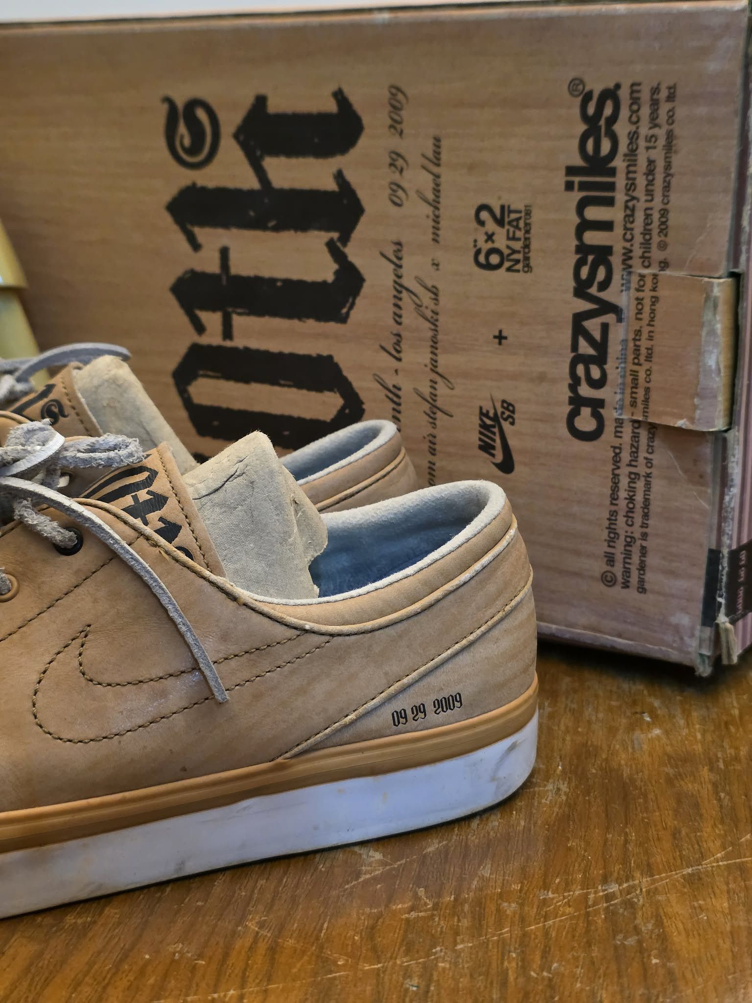 Nike Nike SB Stefan Janoski X Michael Lau 10th Gardener Size US 10 / EU 43 - 5 Thumbnail