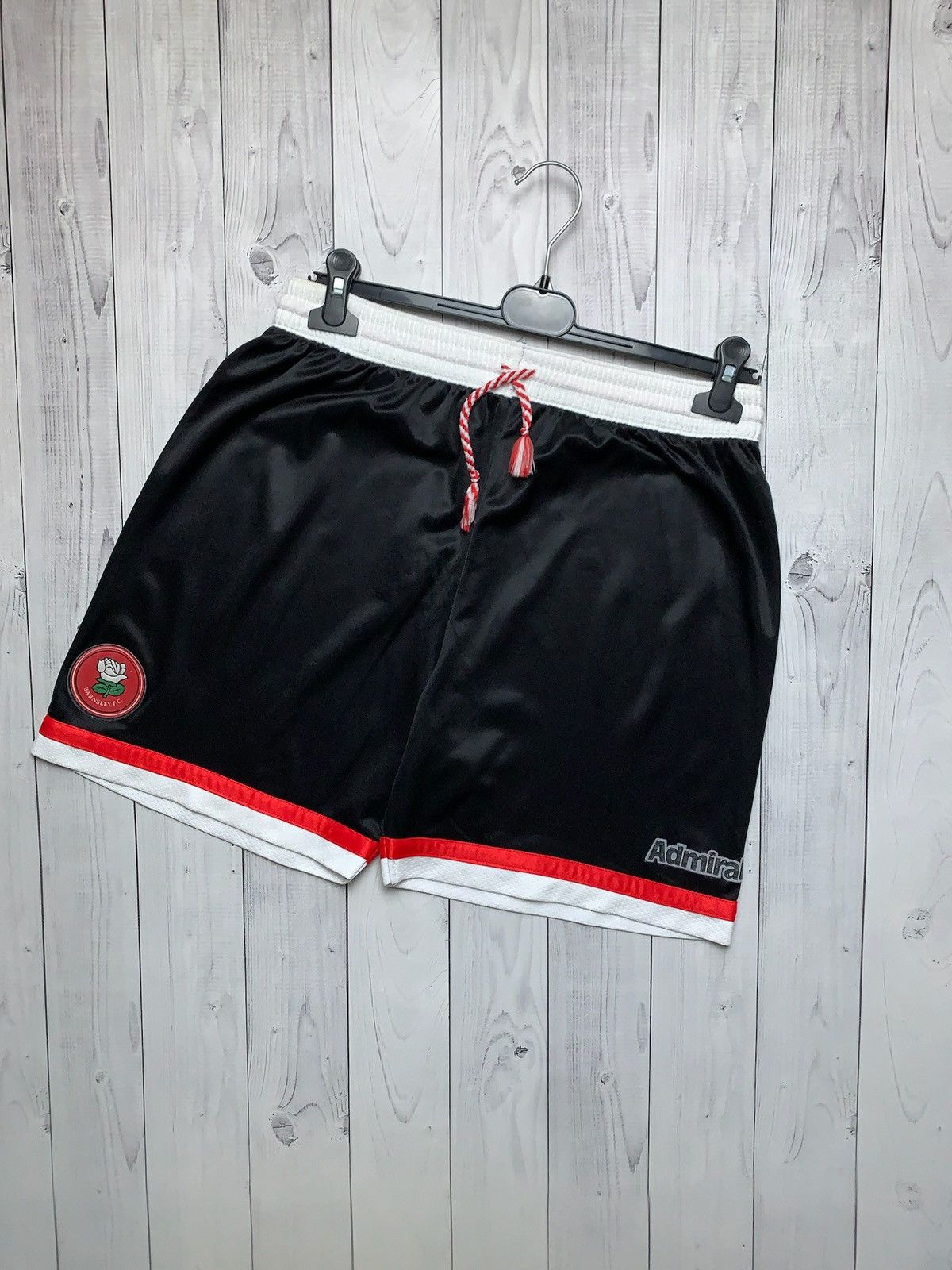 Vintage Vintage Barnsley Admiral soccer shorts size M retro black Size US 32 / EU 48 - 1 Thumbnail