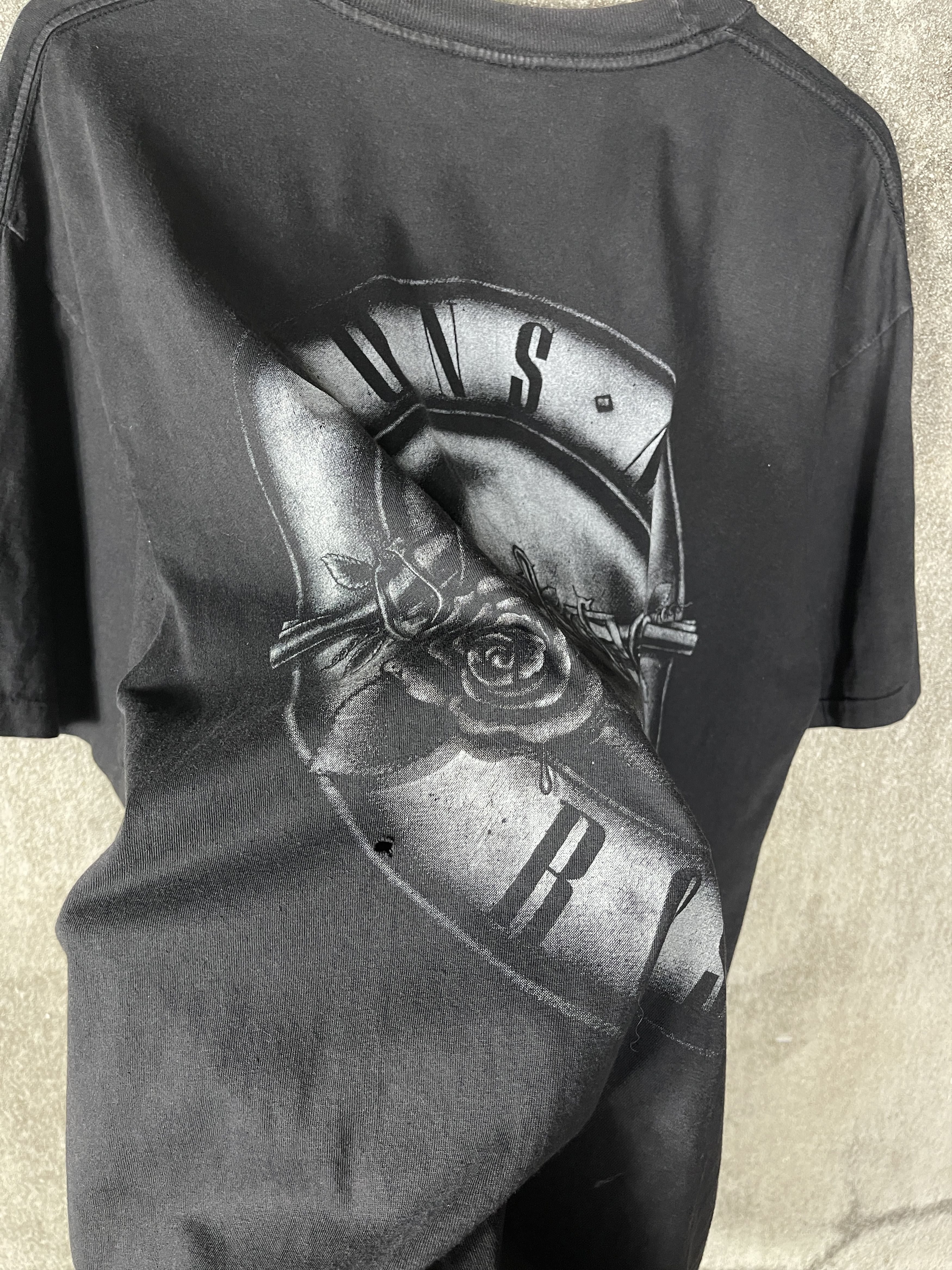 Guns N' Roses Vintage 90s Thrashed🔥Guns N Roses x Woodstock🔥Full Print Tee Size US L / EU 52-54 / 3 - 14 Thumbnail