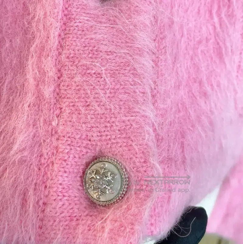 Chanel Chanel Pink Wool Blend Cardigan for Women . Size S / US 4 / IT 40 - 5 Thumbnail