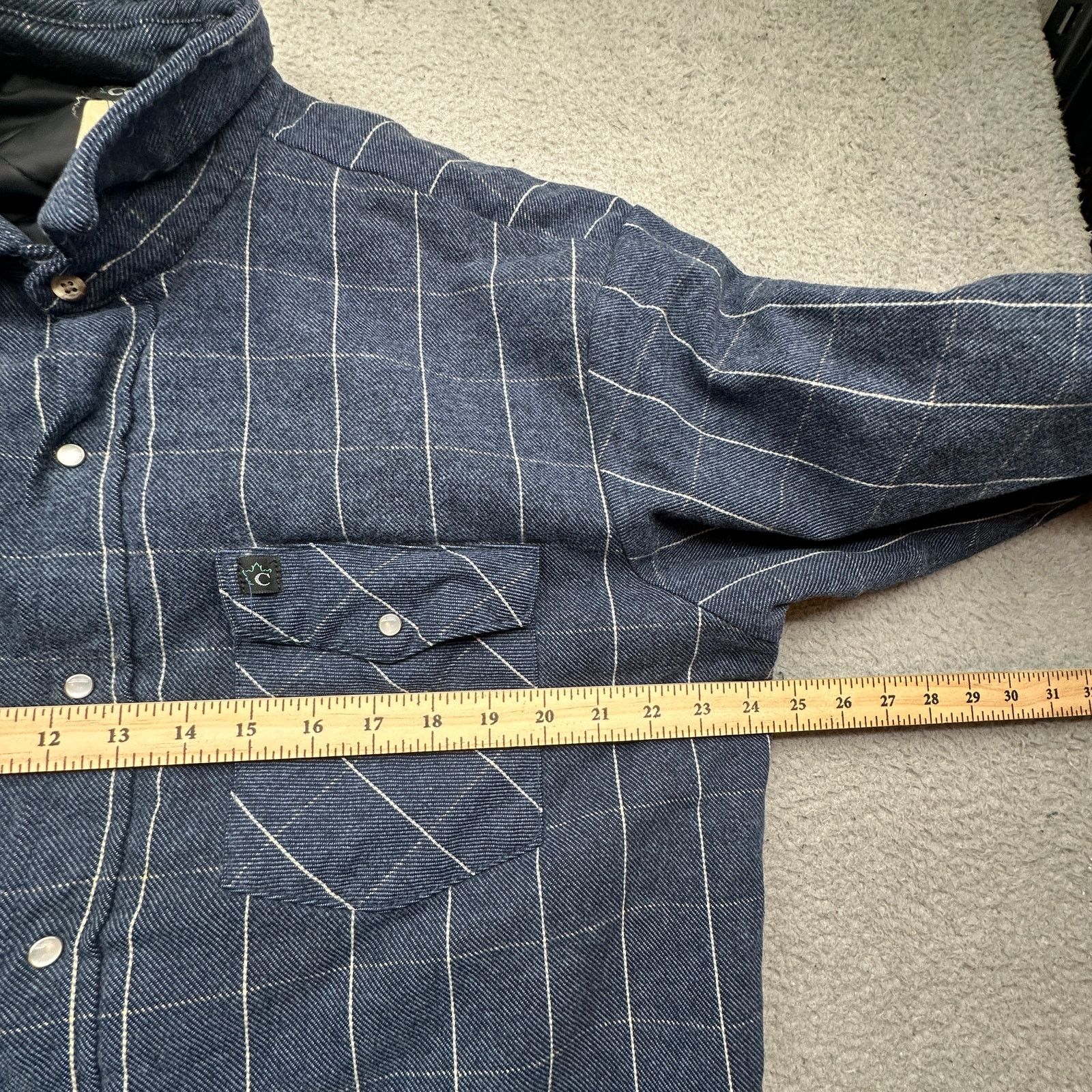 Other Vintage Codet Flannel Pearl Snap Plaid Quilt Lined Shirt XL Size US XL / EU 56 / 4 - 4 Thumbnail