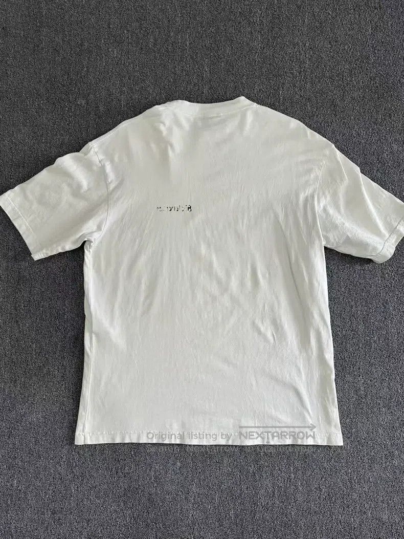 Balenciaga Balenciaga White blurred letter short-sleeve Size US XS / EU 42 / 0 - 2 Thumbnail