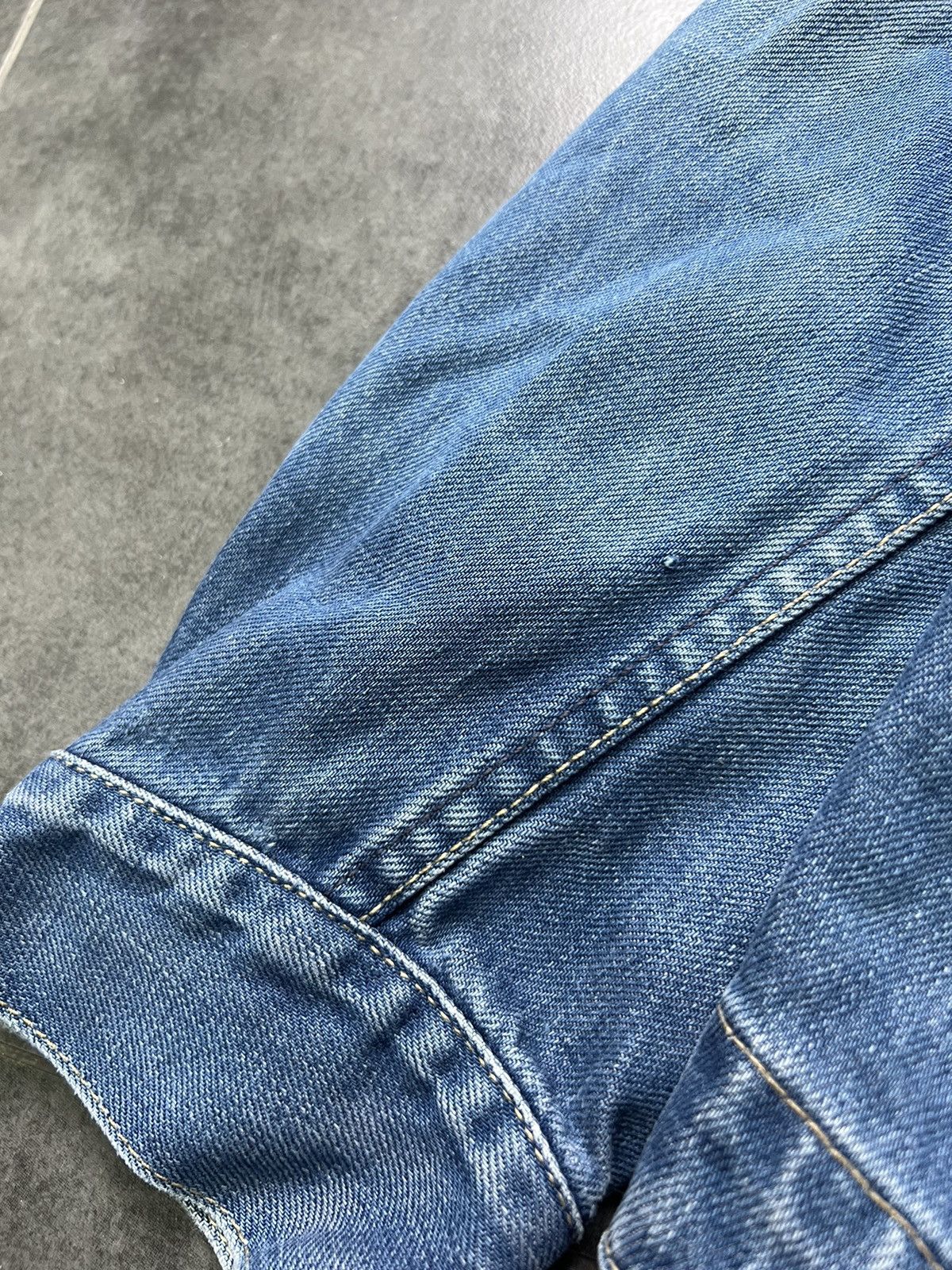 Levi's × Levi's Vintage Clothing × Vintage Levis Engineered Jeans Snap Button Denim Jacket Size US XL / EU 56 / 4 - 9 Thumbnail