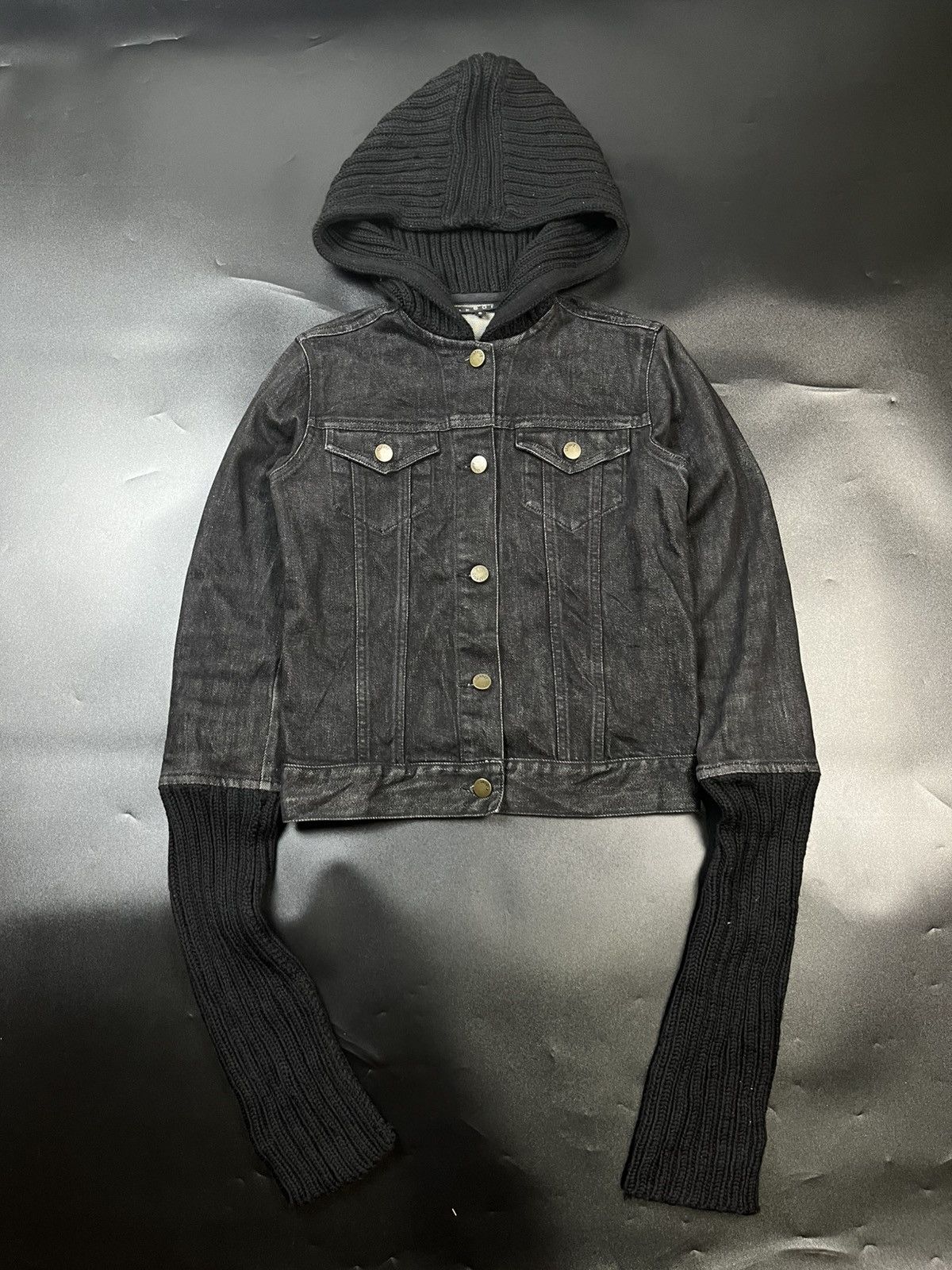Issey Miyake × Le Grande Bleu (L.G.B.) × Theory Theory Jacket Hood Crop Size US XS / EU 42 / 0 - 2 Thumbnail
