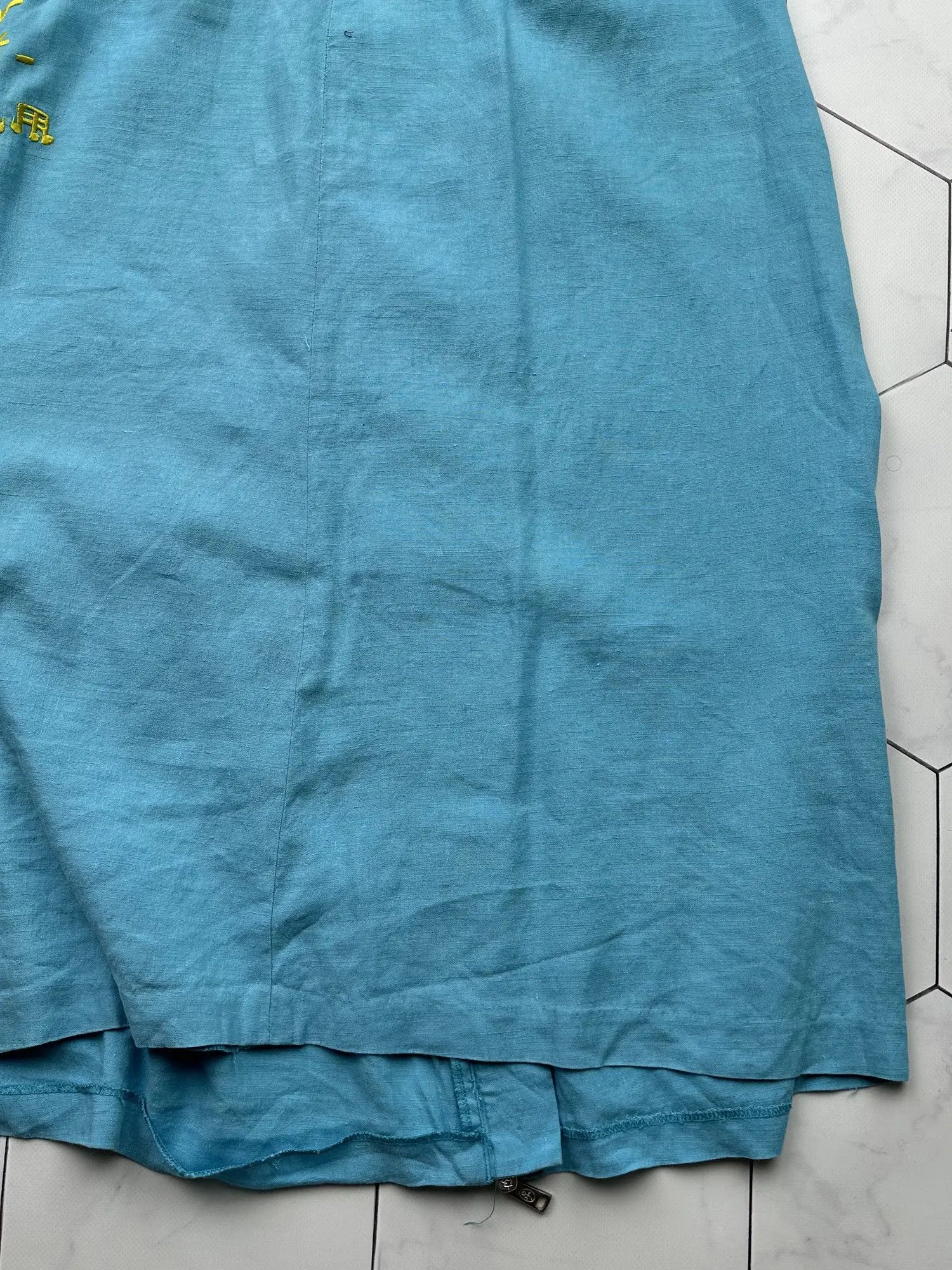 Japanese Brand Vintage Flare Maxi Skirt E2 Size 30" / US 8 / IT 44 - 10 Thumbnail