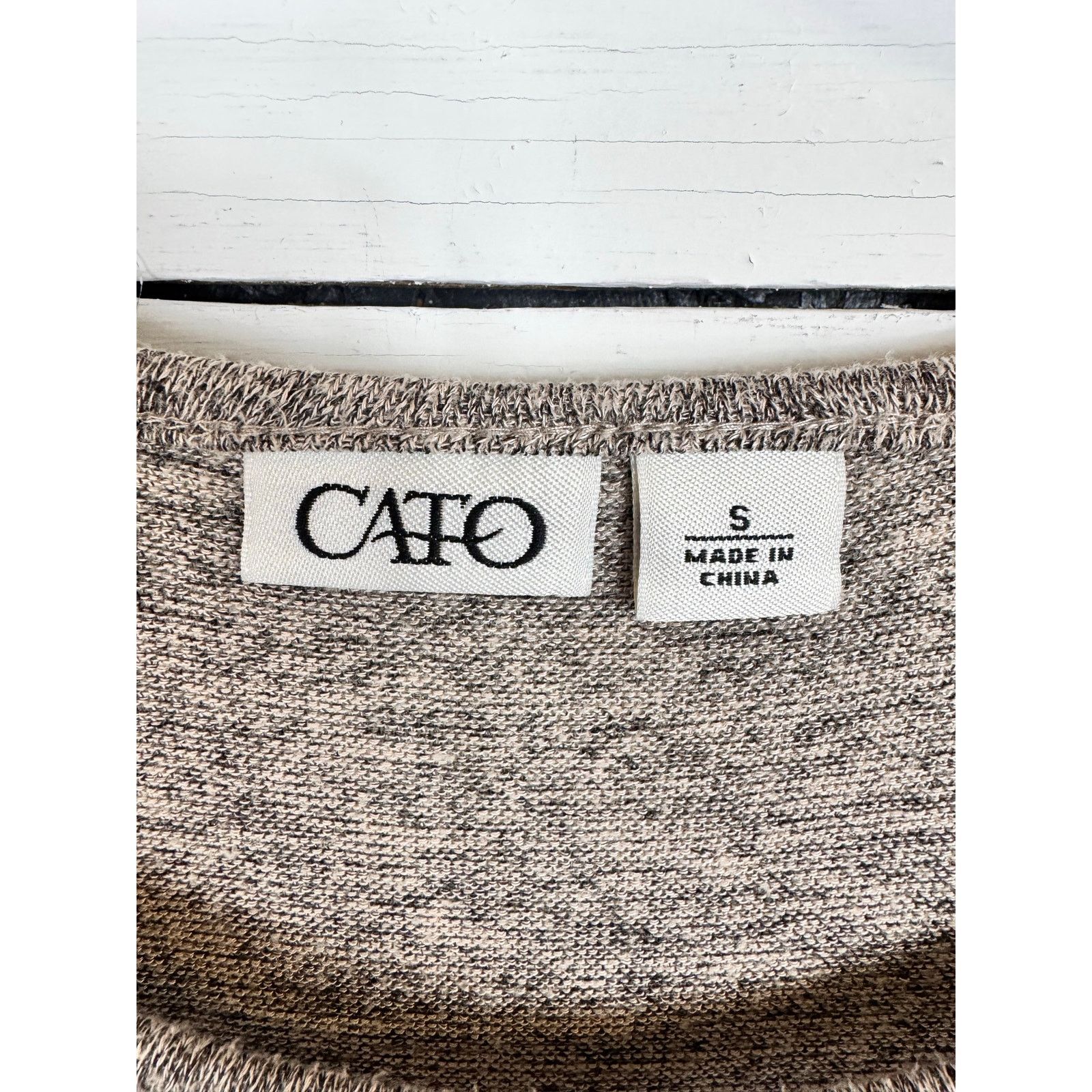 Other Cato 3/4 Sleeve Blouse Women's Size Small Size S / US 4 / IT 40 - 3 Thumbnail