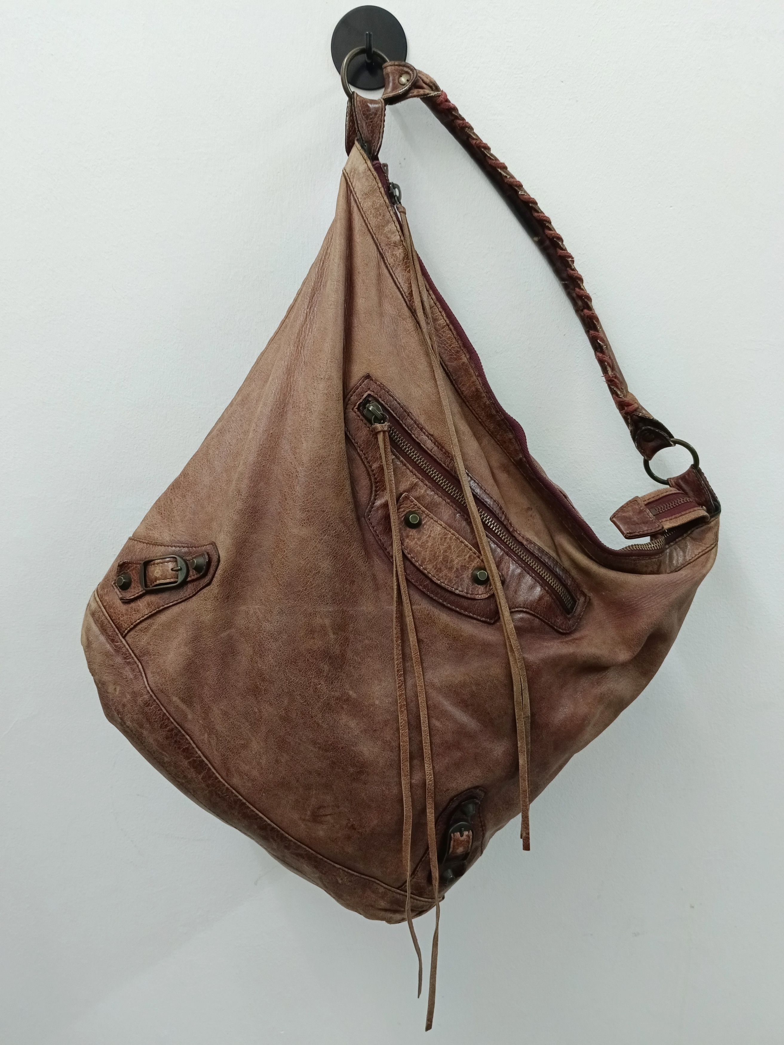 Balenciaga Balenciaga Motocross Classic Day Hobo Bag Size ONE SIZE - 2 Thumbnail