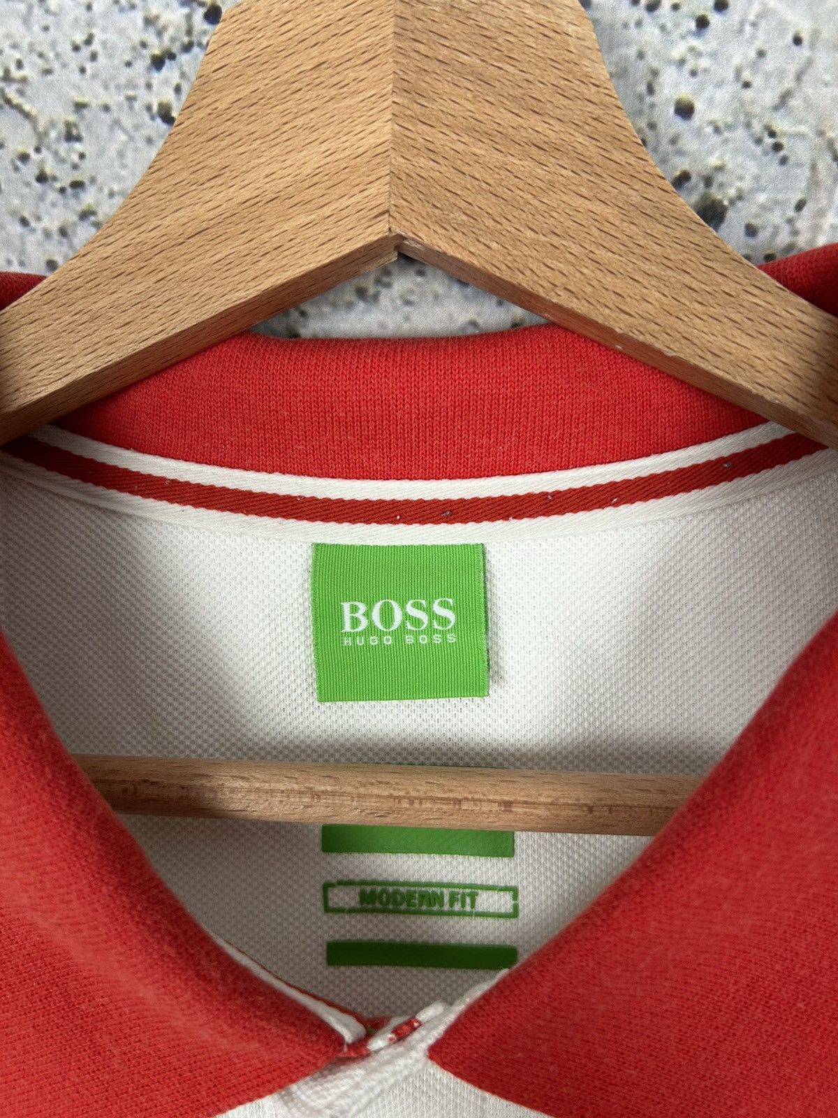 Hugo Boss Hugo Boss England Flag Polo Tee Luxury Streetwear Hype Size US XXL / EU 58 / 5 - 5 Thumbnail