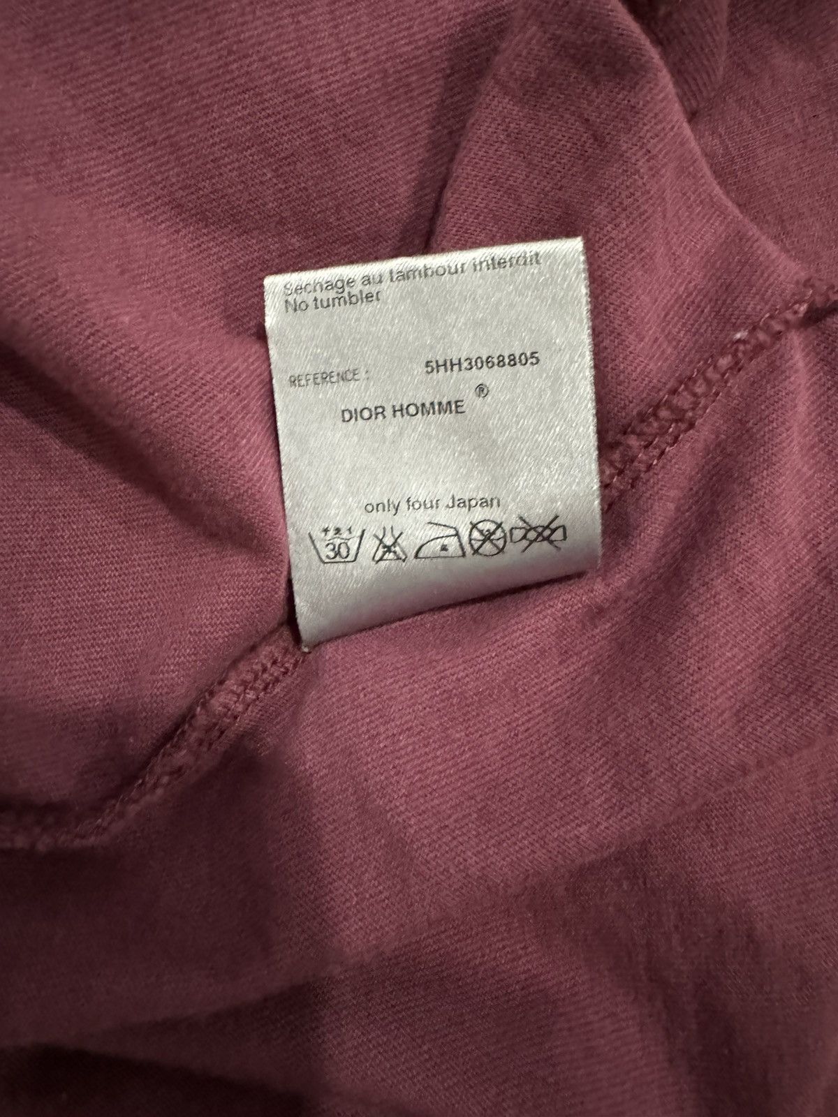 Dior × Hedi Slimane Dior Homme Hedi Slimane In The Morning Tee Size US M / EU 48-50 / 2 - 4 Thumbnail