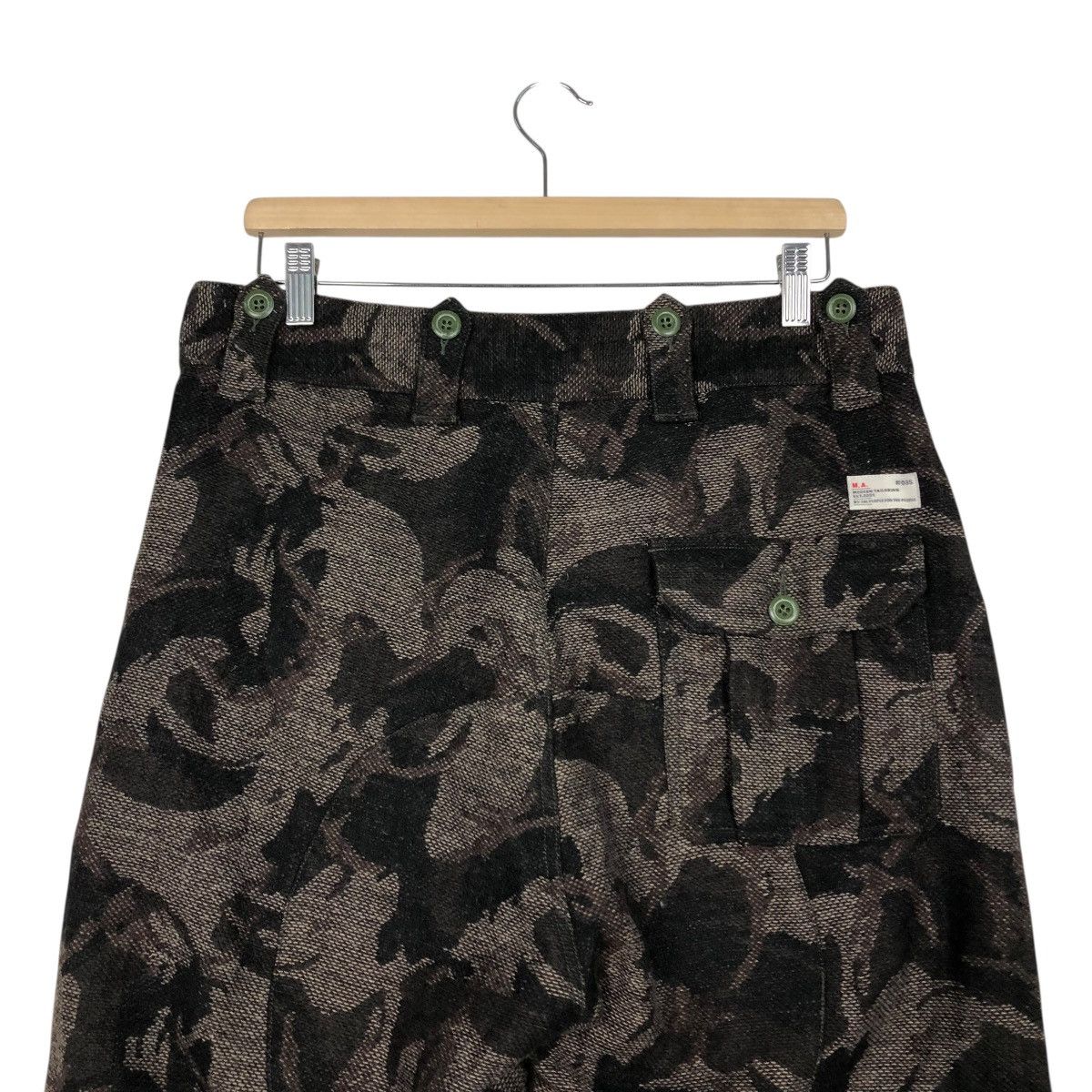 Japanese Brand 🔥HAND MADE WOOL PANTS FLORAL MARSHALL ARTIST ISSEY MIYAKE Size US 32 / EU 48 - 11 Thumbnail