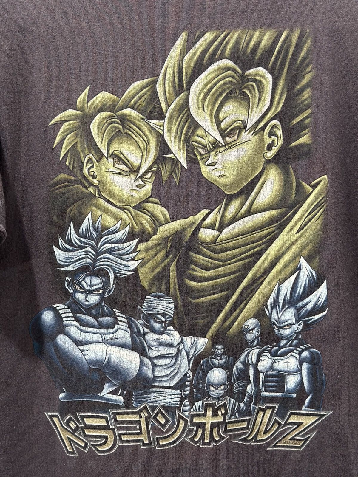 Anime Vintage 1998 Dragon Ball Z Anime DBZ Super Saiyan Graphic T Size US XL / EU 56 / 4 - 4 Thumbnail