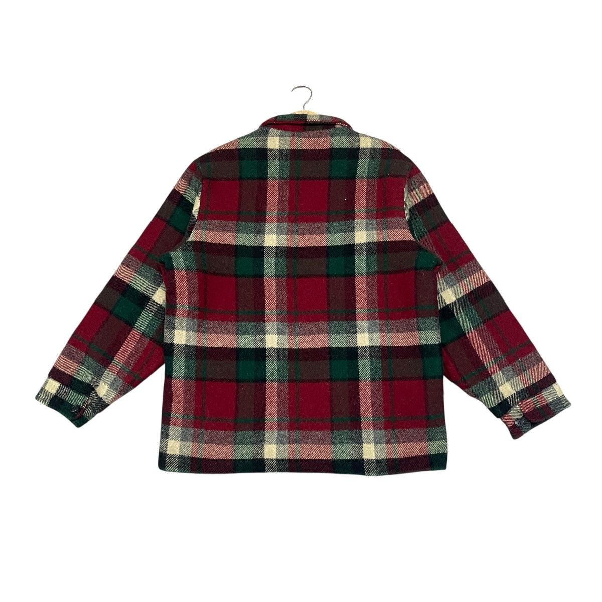 Woolrich Woolen Mills ‼️RARE‼️ Vintage Woolrich 80s Wool Plaid Zipper Hunter Jacket Size US M / EU 48-50 / 2 - 11 Thumbnail