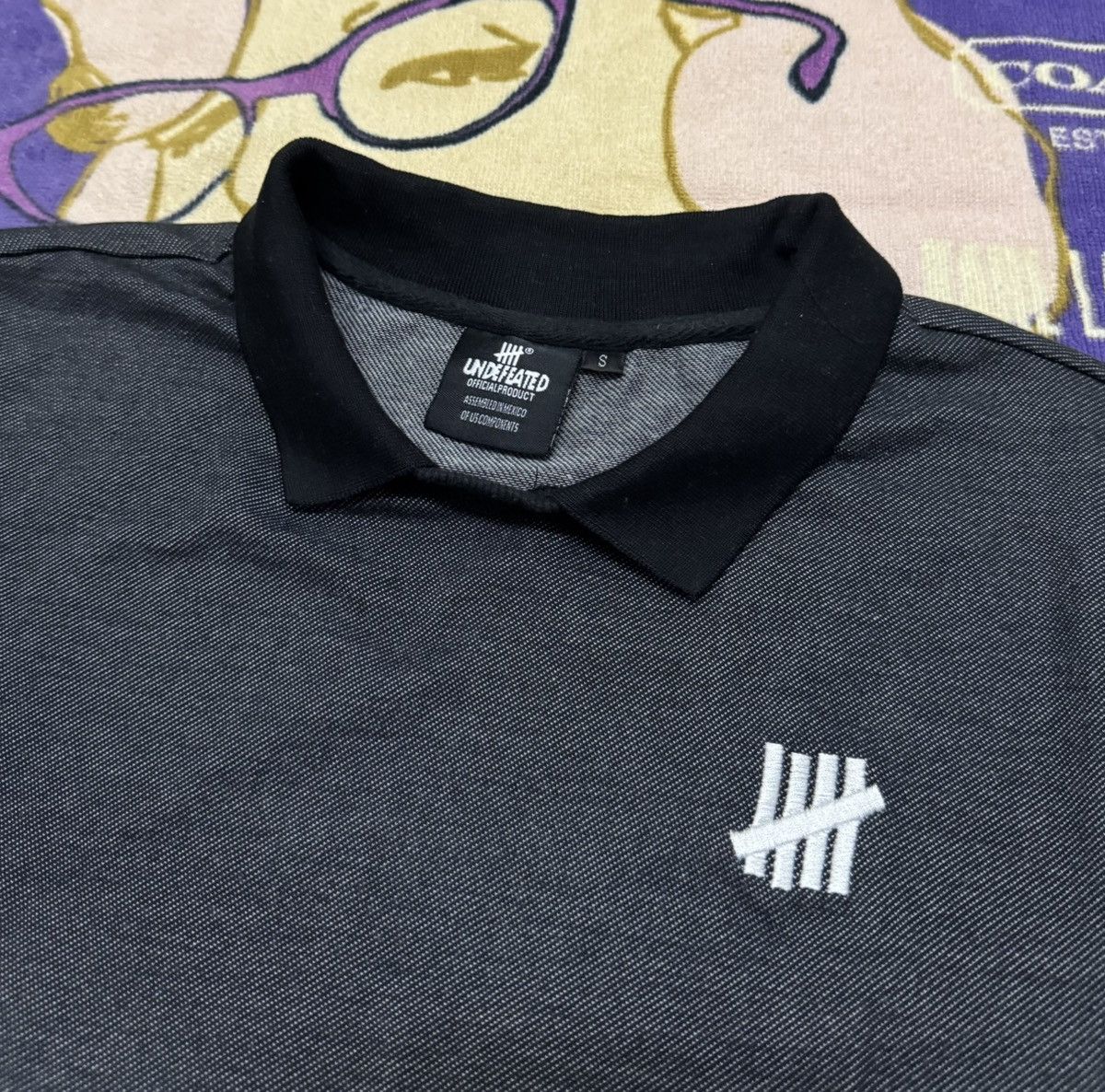 Undefeated UNDEFEATED Polo Sweatshirt x Rare Size US S / EU 44-46 / 1 - 3 Thumbnail