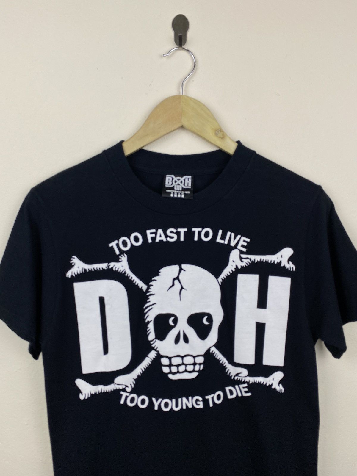 Bounty Hunter 2001 BH x Cream Soda Too Fast To Live, Too Young To Die Tee Size US S / EU 44-46 / 1 - 3 Thumbnail