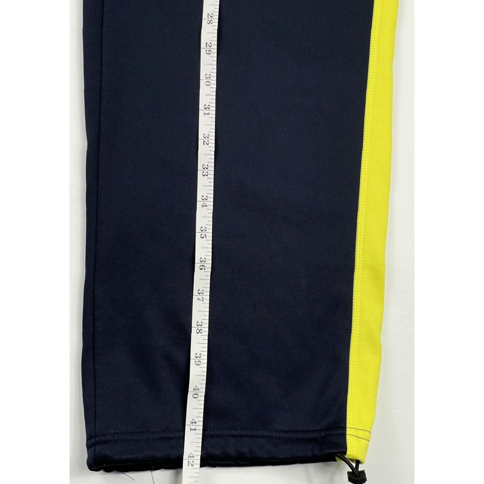 Nike Nike Therma Pants Sweatpants Nike Mens L Blue Volt Yellow Swoosh Logo Athletic Size US 32 / EU 48 - 8 Thumbnail