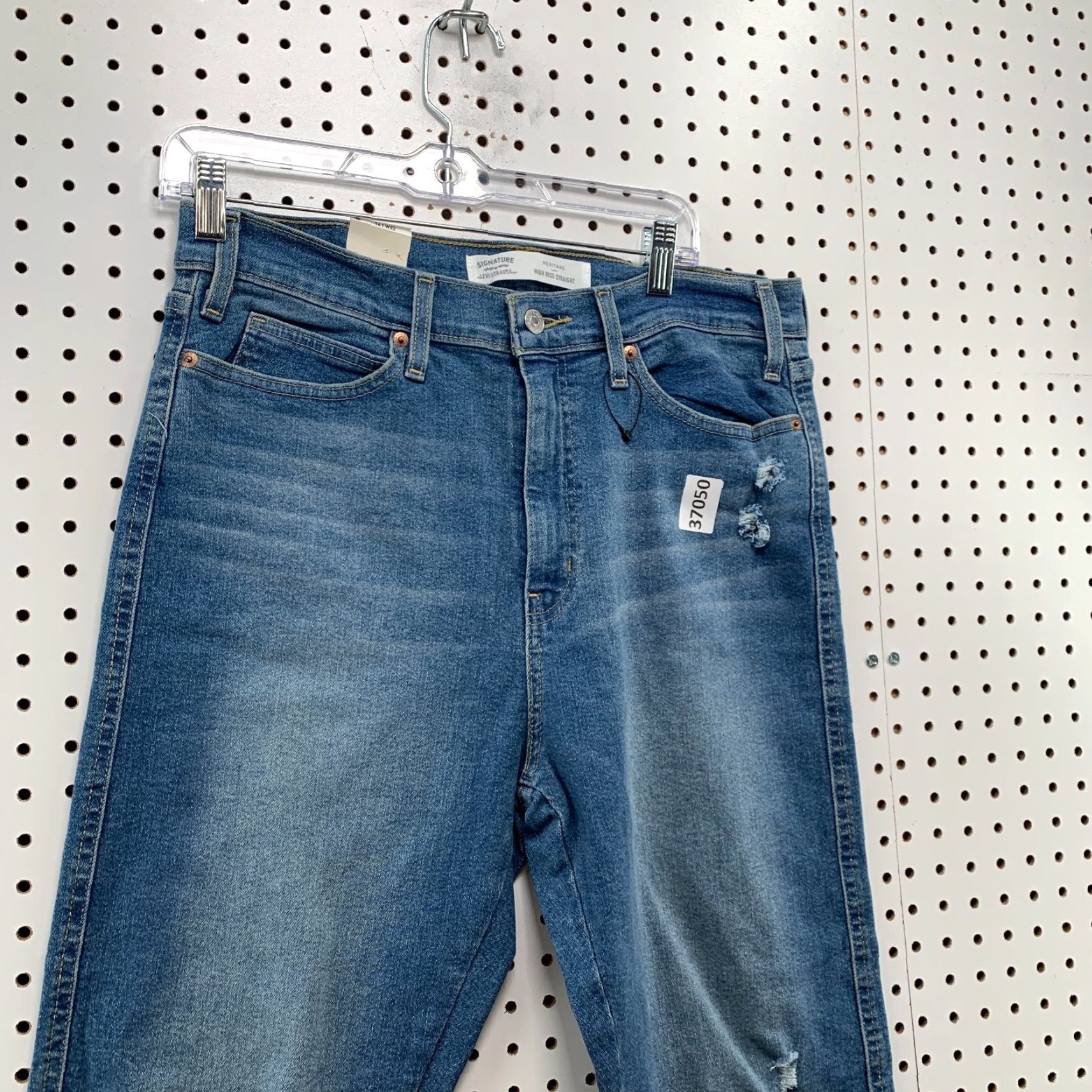 Levi's VINTAGE Levi's High Rise Denim Jeans Women's Size 14 Blue Straight 32x27 Size 36" / US 14 / IT 50 - 4 Thumbnail