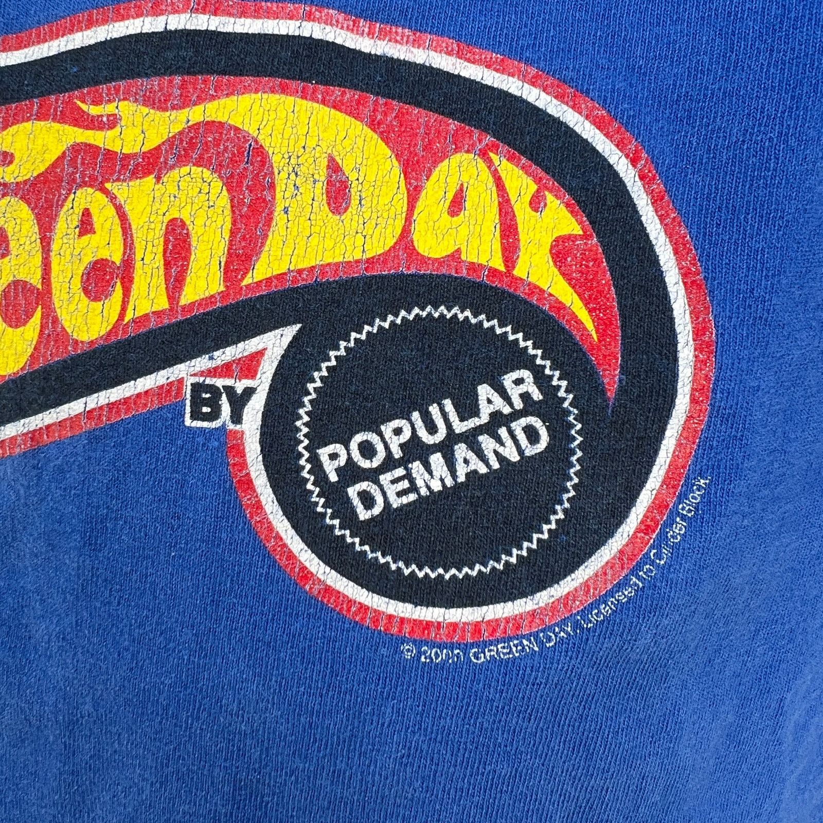 Alstyle × Vintage Vintage Men's 2000 Blue Green Day Medium T-Shirt Size US M / EU 48-50 / 2 - 4 Thumbnail