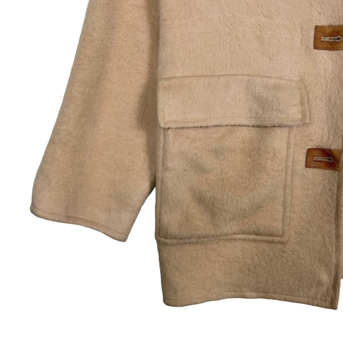 Other 🔥 BASILE MOHAIR WOOL COAT MASE IN ITALY Size US M / EU 48-50 / 2 - 4 Thumbnail