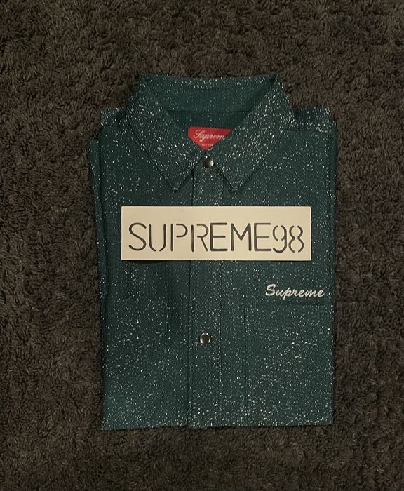 Supreme Lurex S/S Shirt | Grailed