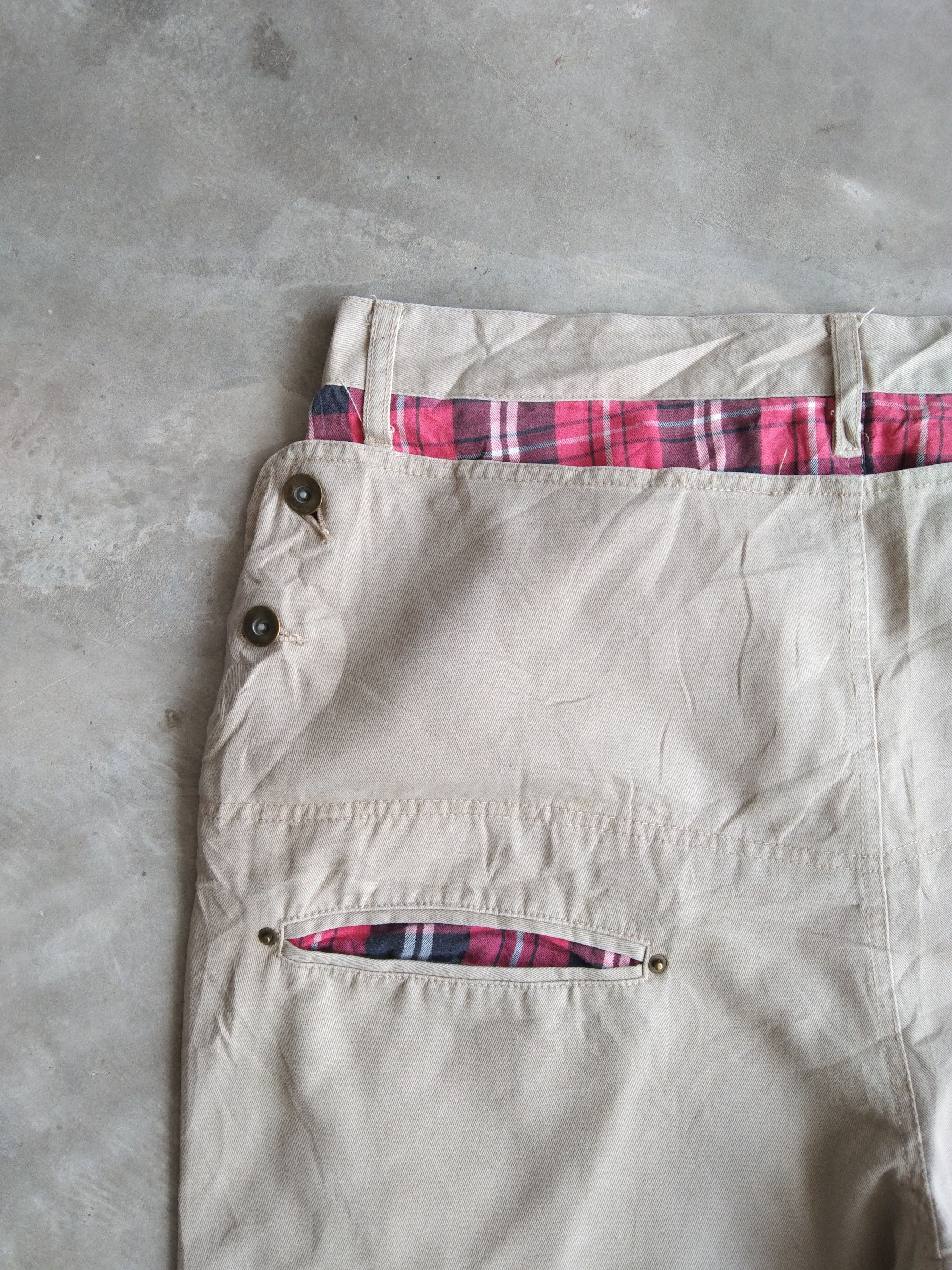 Japanese Brand Vintage Sorridere Avant-garde Style Loose Straight Pants Size US 34 / EU 50 - 8 Thumbnail