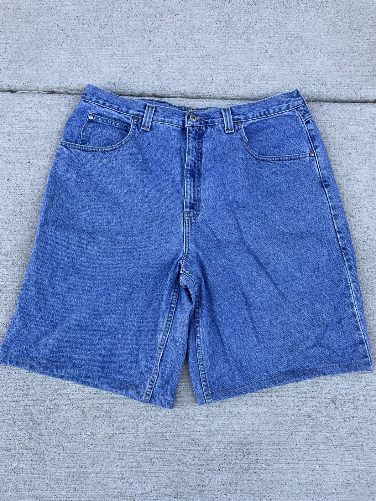 Anchor Blue Beyond Baggy Anchor Blue y2k jorts Size US 40 / EU 56 - 3 Thumbnail