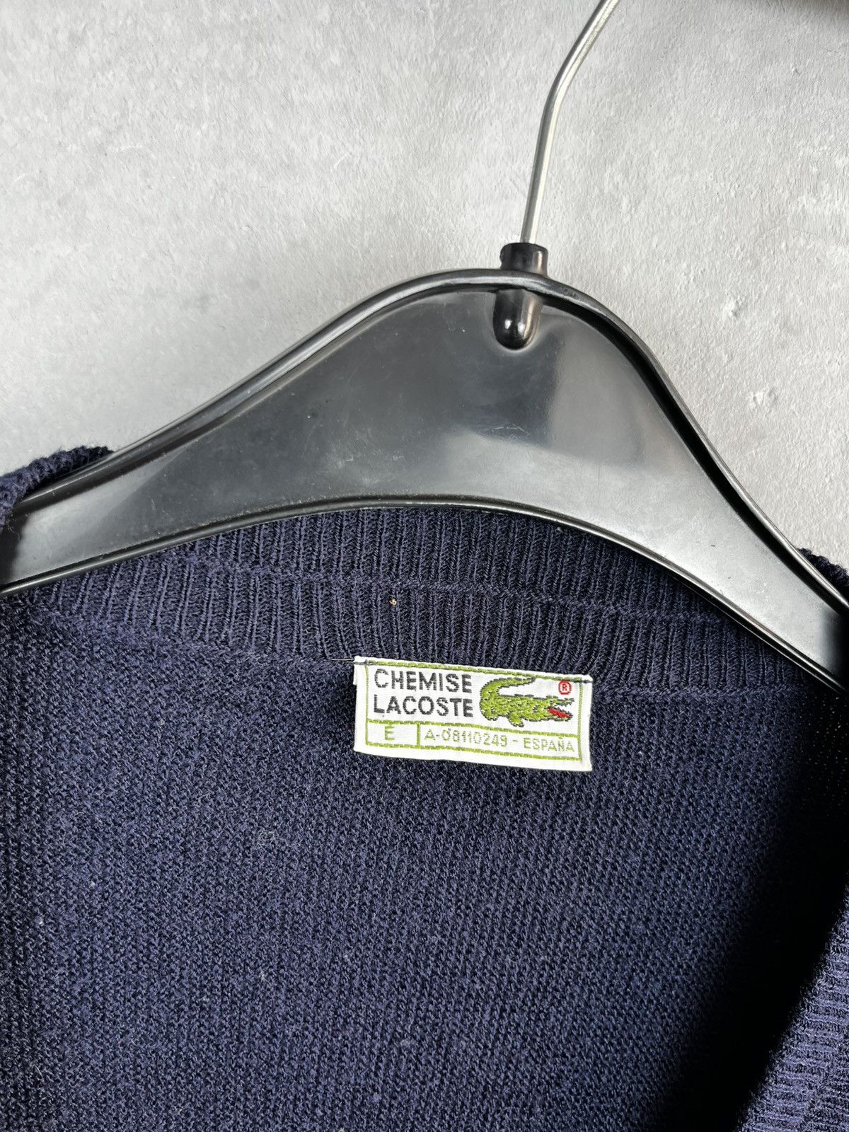 Lacoste × Vintage Lacoste cardigan vintage Size US L / EU 52-54 / 3 - 2 Thumbnail