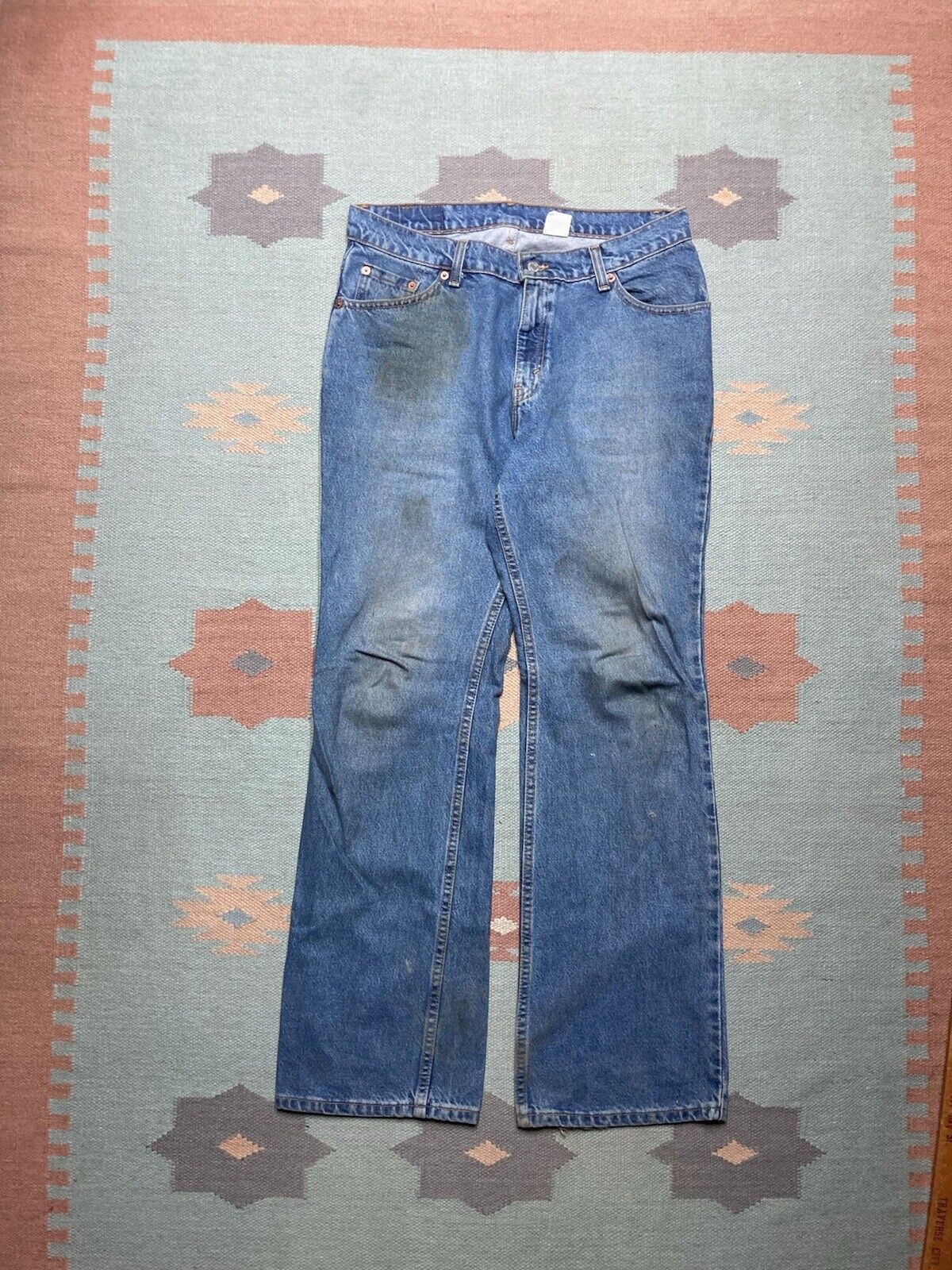 Levi's × Vintage Levi’s 517 jeans boot cut low rise dark USA women’s 13 32x31 Size 32" / US 10 / IT 46 - 5 Thumbnail
