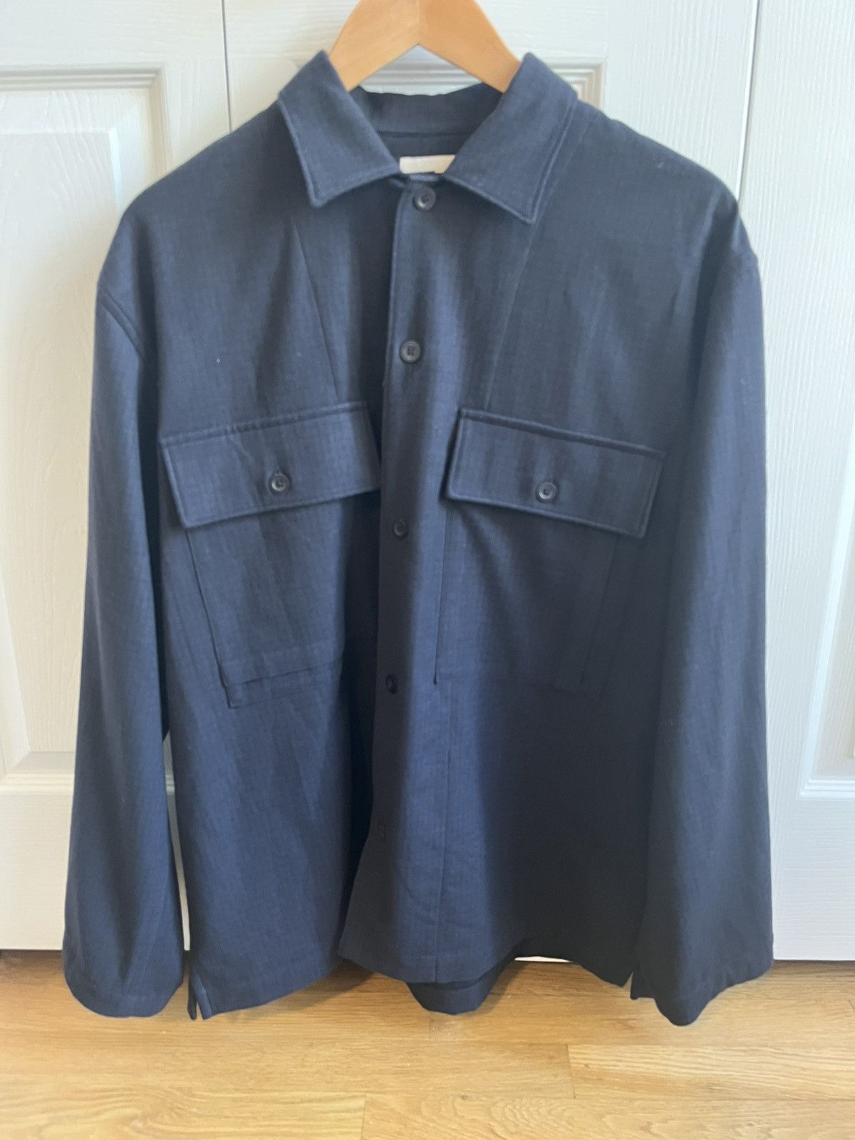 Ulterior Ulterior two pocket wool shirt Size US L / EU 52-54 / 3 - 1 Thumbnail