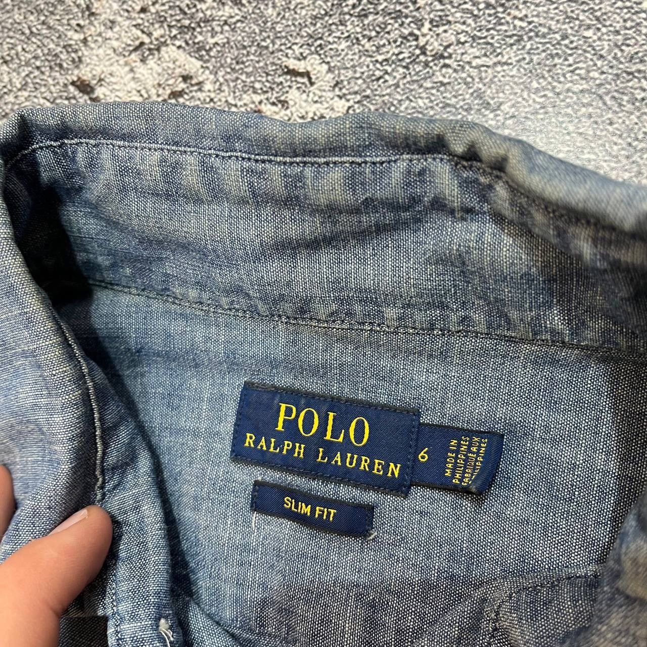 Polo Ralph Lauren × Vintage Vintage y2k Polo Raplh Lauren Shirt Size US S / EU 44-46 / 1 - 8 Thumbnail
