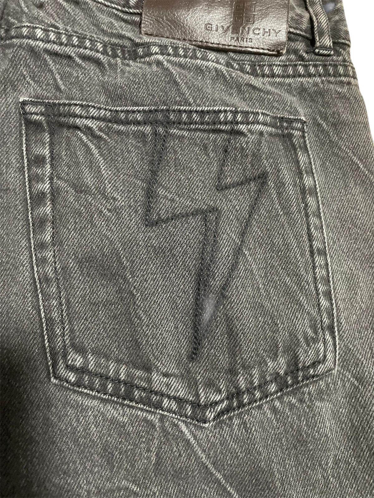 Givenchy Givenchy Side Logo Stripe Denim Jeans Fit Logo Jacquard Size US 31 - 6 Thumbnail