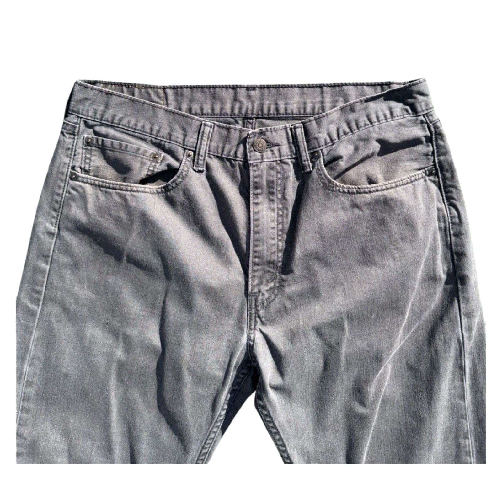 Levi's VINTAGE Levi's 505 Jeans Gray Size 36x32 Regular Straight Men Size US 36 / EU 52 - 3 Thumbnail