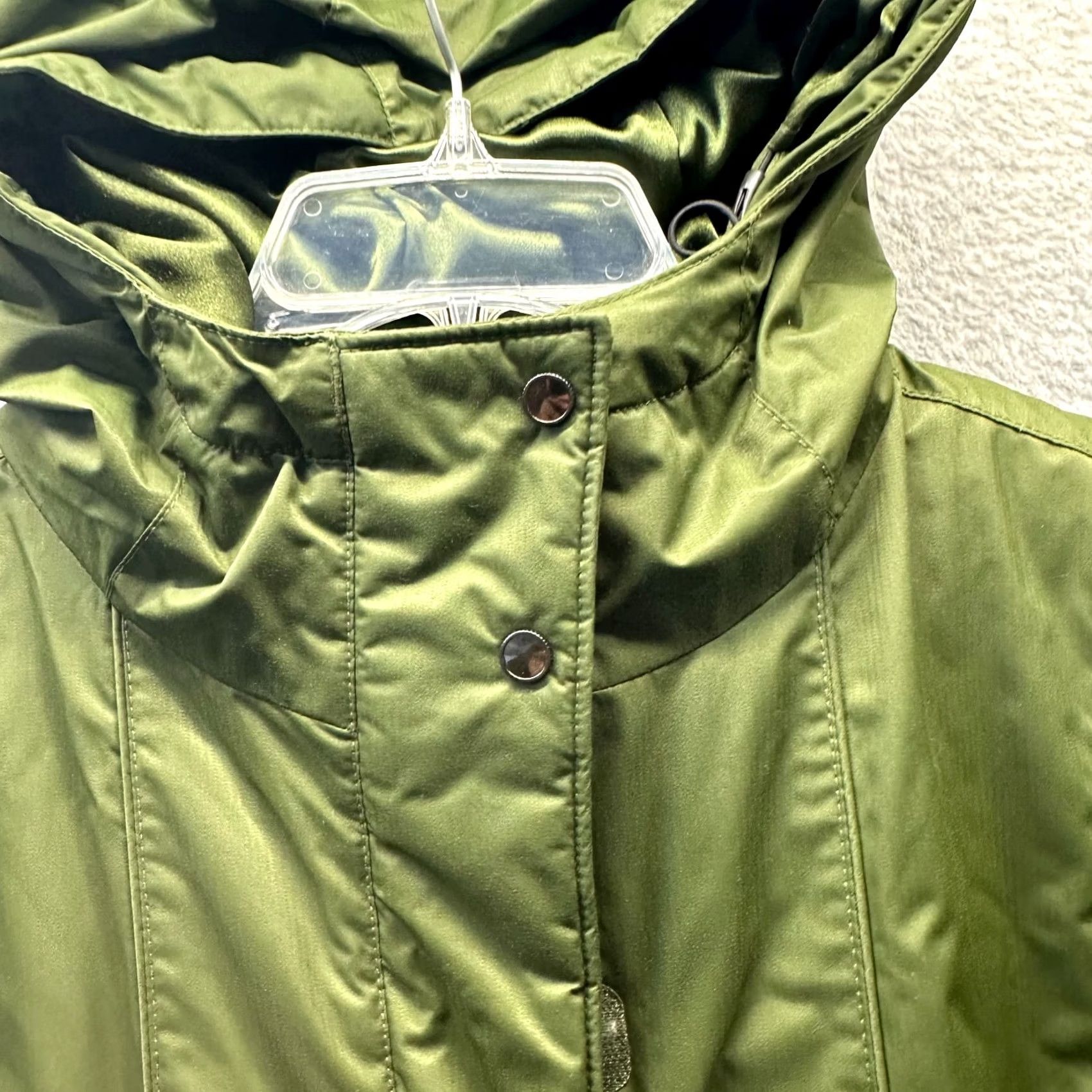 Vintage Columbia Jacket Womens Medium Green Waterproof Full Zip Winter Coat Hooded Size M / US 6-8 / IT 42-44 - 6 Thumbnail